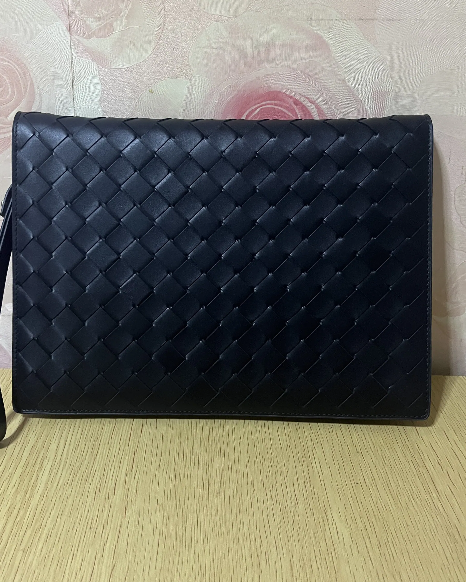 Bottega Veneta Intrecciato 男士手拿包 693675 27.5*20*2