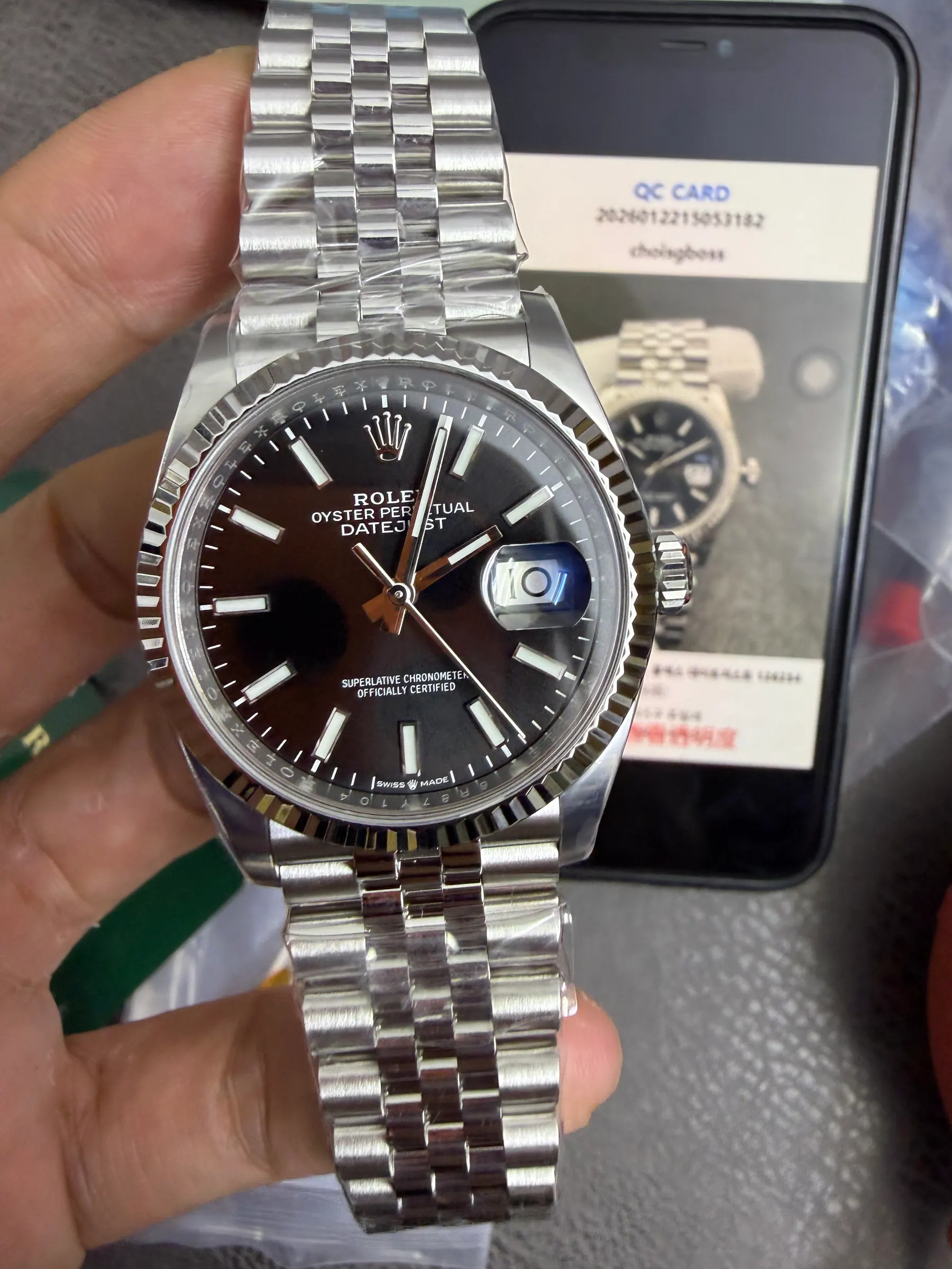 VS | 3235机芯｜36mm｜劳力士日志型 126234