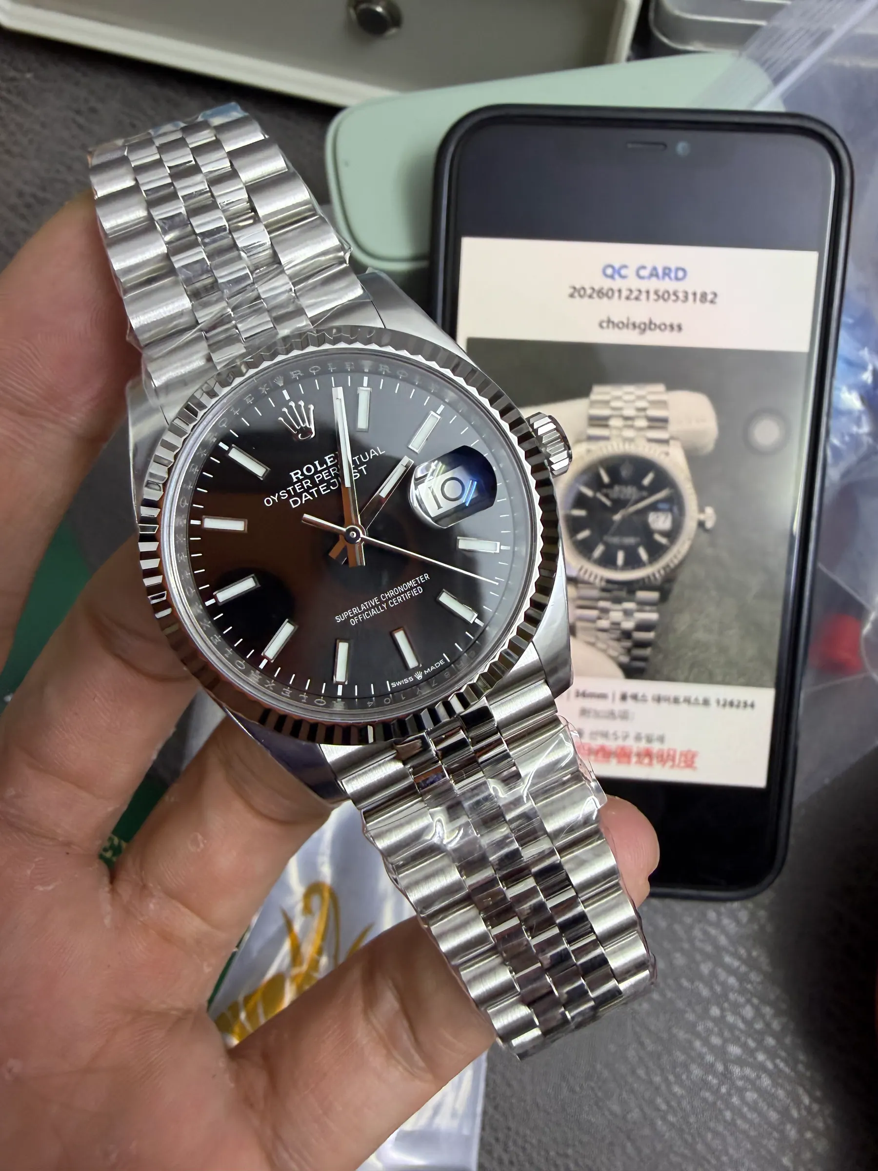 VS | 3235机芯｜36mm｜劳力士日志型 126234