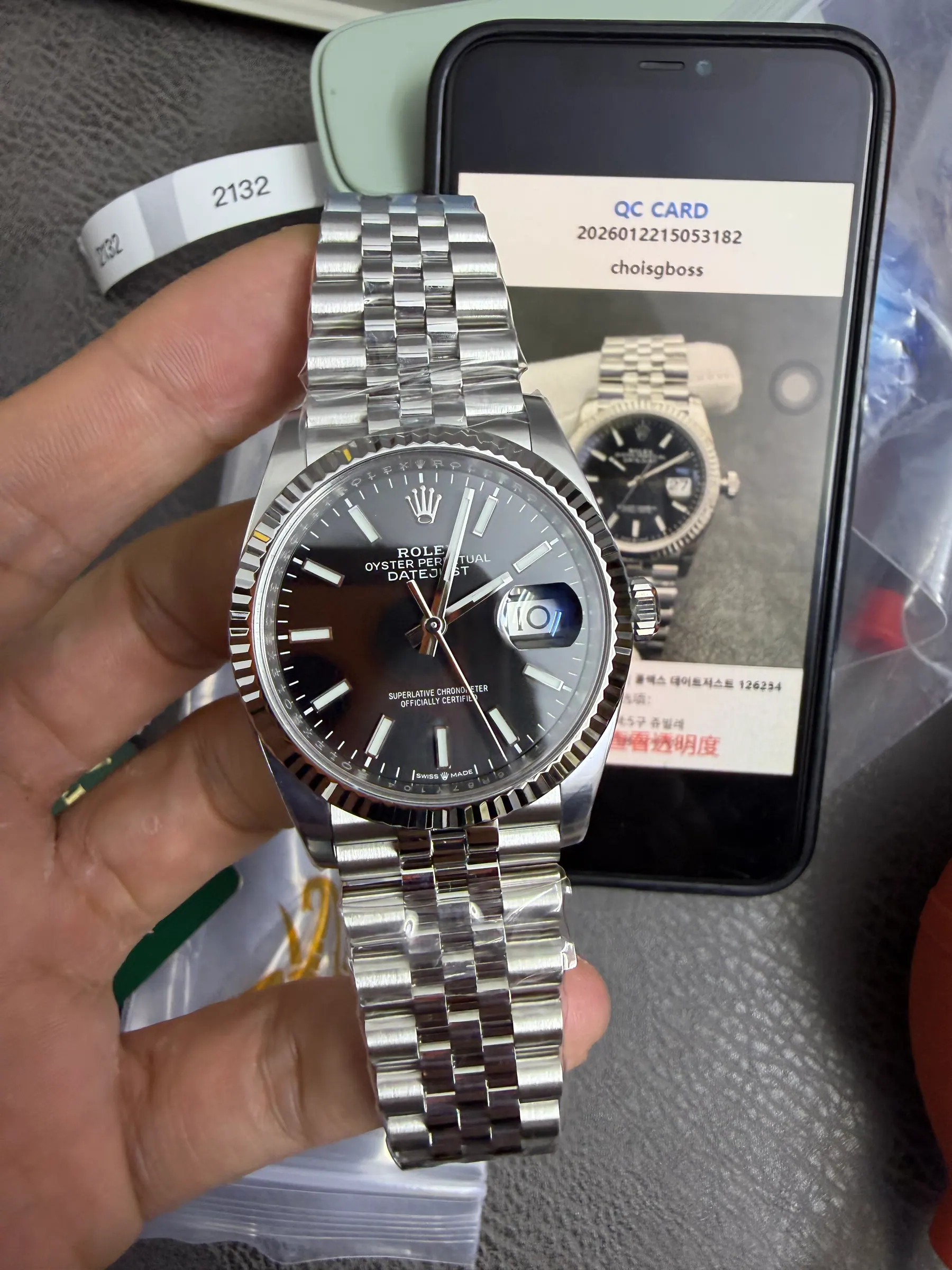 VS | 3235机芯｜36mm｜劳力士日志型 126234