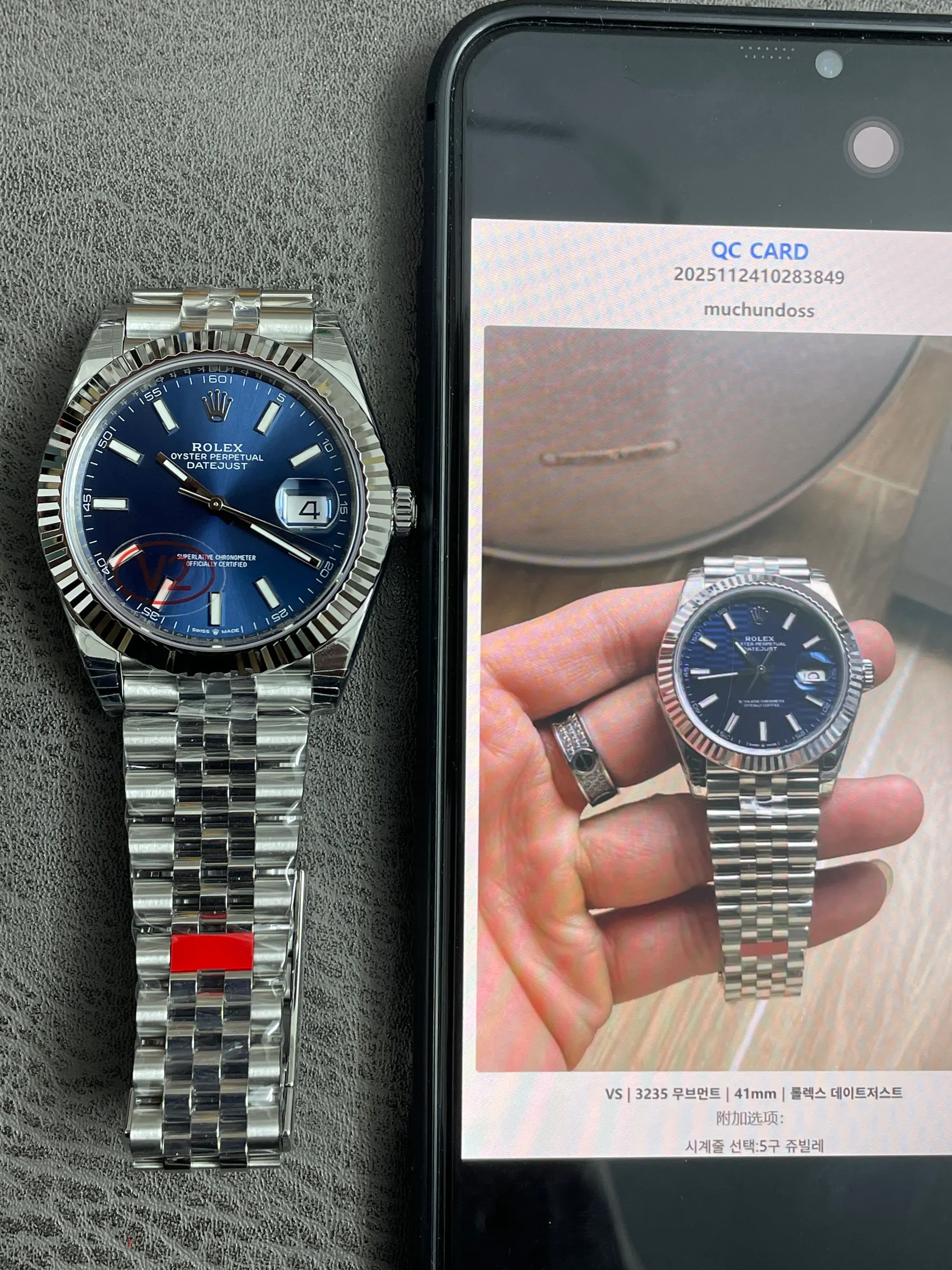 VS | 3235 机芯｜41mm｜劳力士日志型