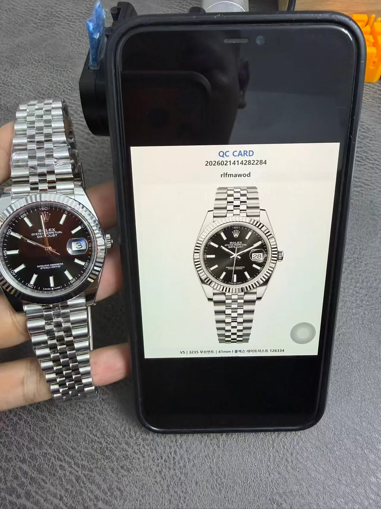 VS | 3235 机芯｜41mm l 劳力士日志型 126334