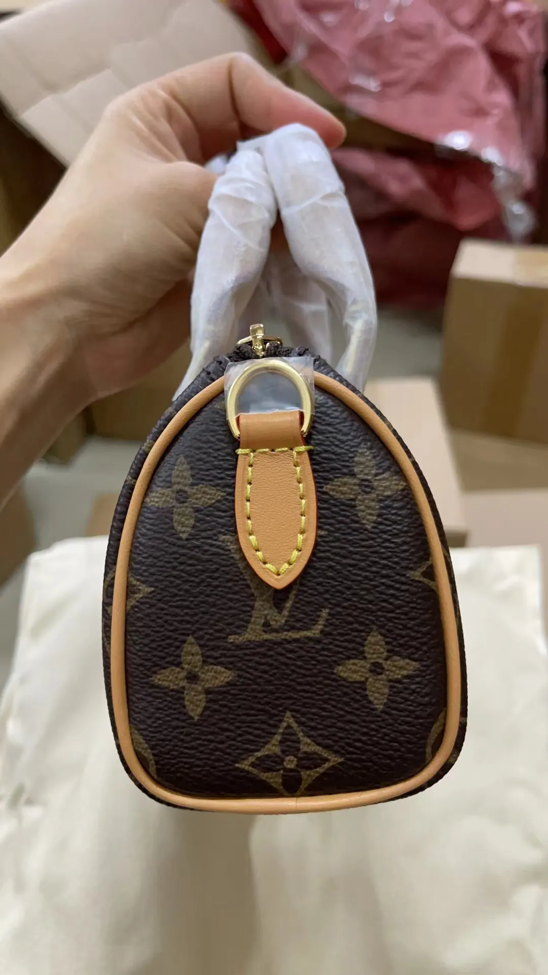 MB 路易威登 Speedy NANO SPEEDY M81085 16x10x7.5CM