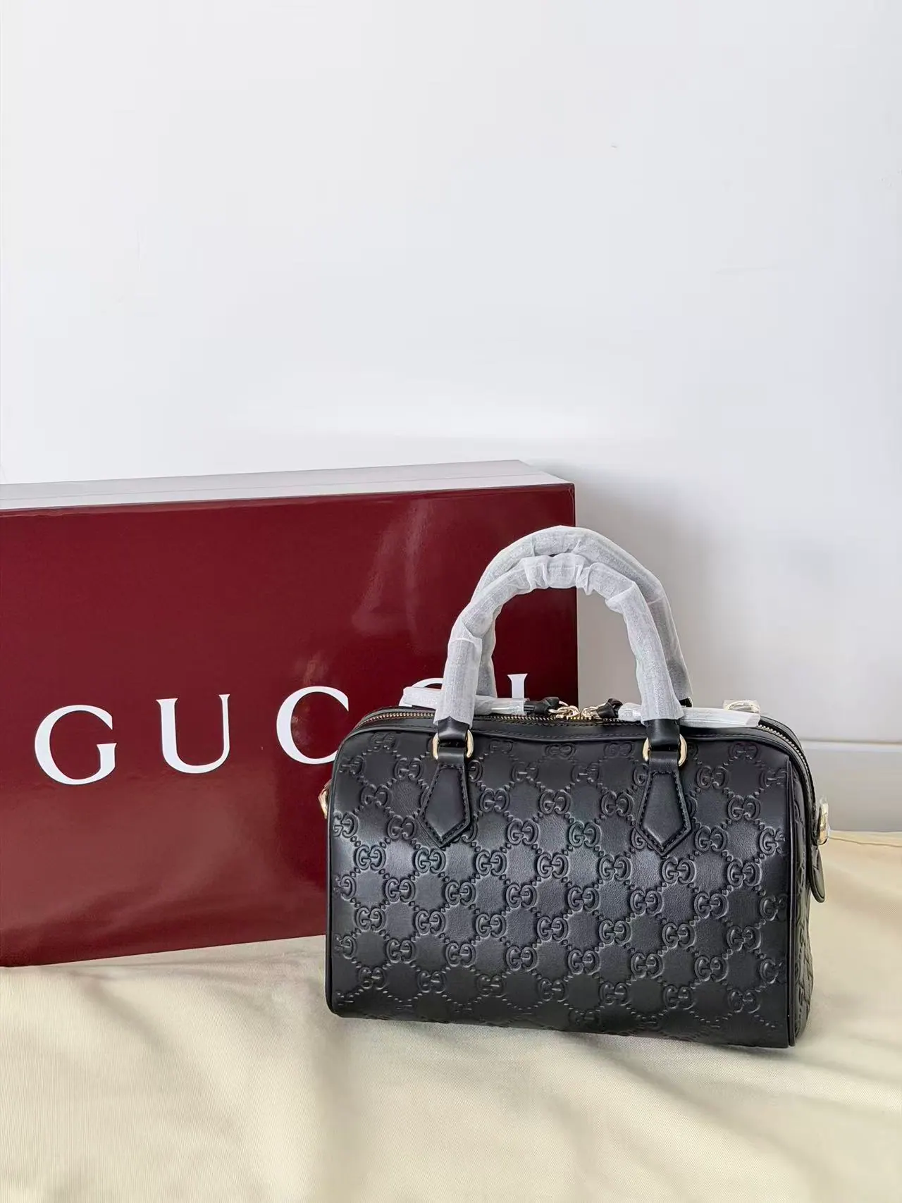 古驰 GG 徽标中号波士顿包 848886 25 x 16 x 14cm