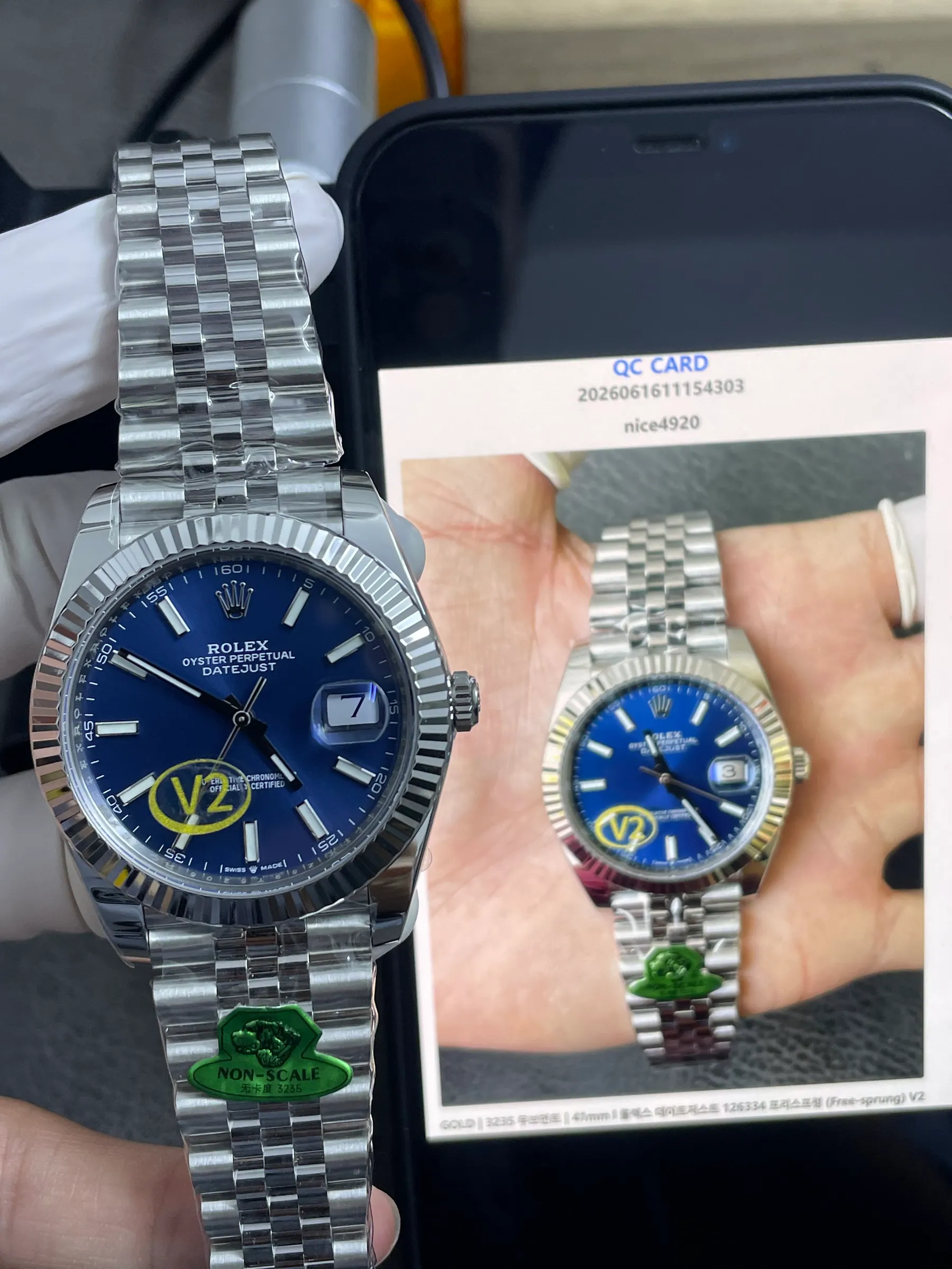 GOLD | 3235 机芯｜41mm 罗莱克斯 Datejust 126334 自由摆轮（Free-sprung）V2
