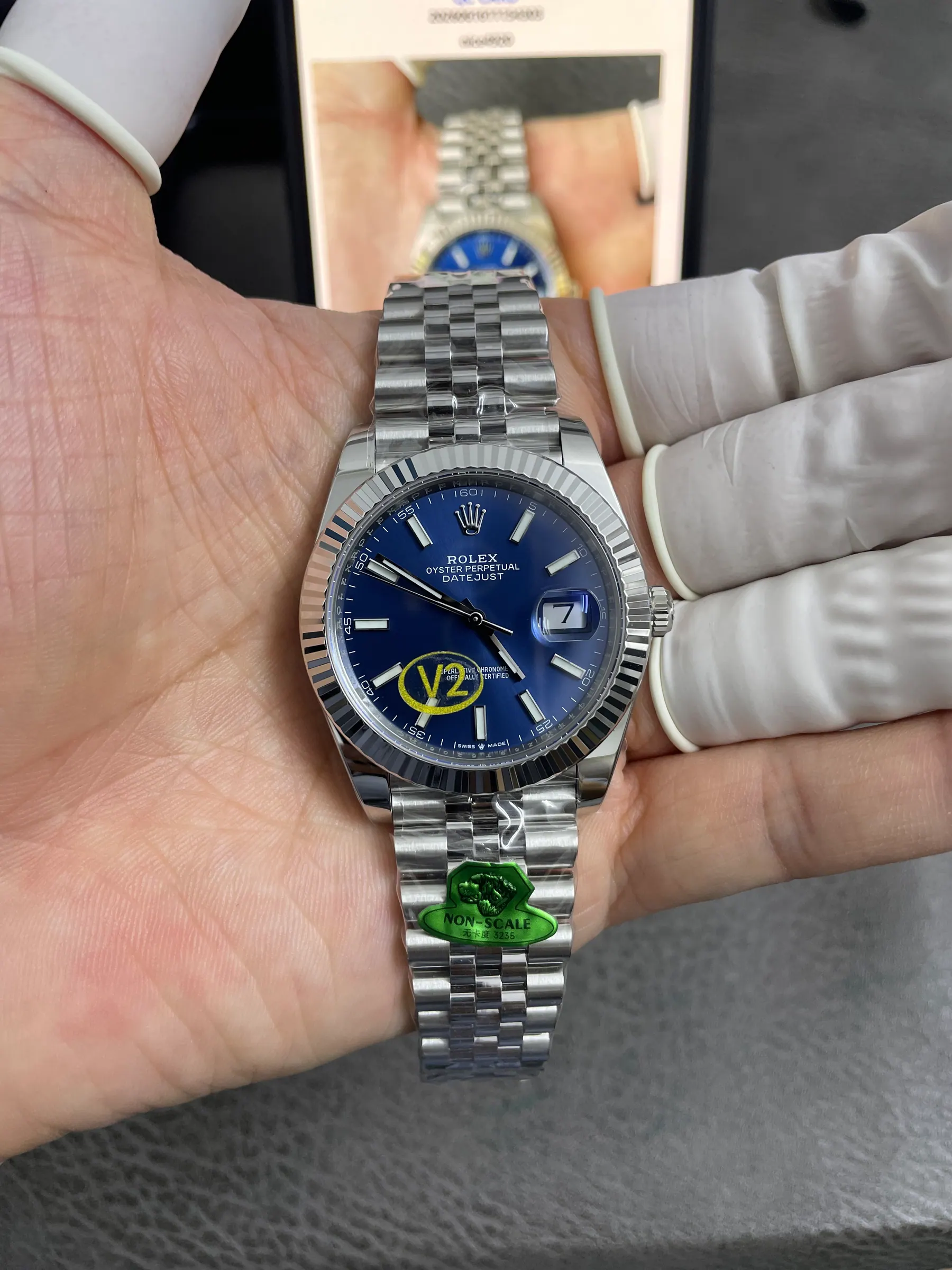 GOLD | 3235 机芯｜41mm 罗莱克斯 Datejust 126334 自由摆轮（Free-sprung）V2