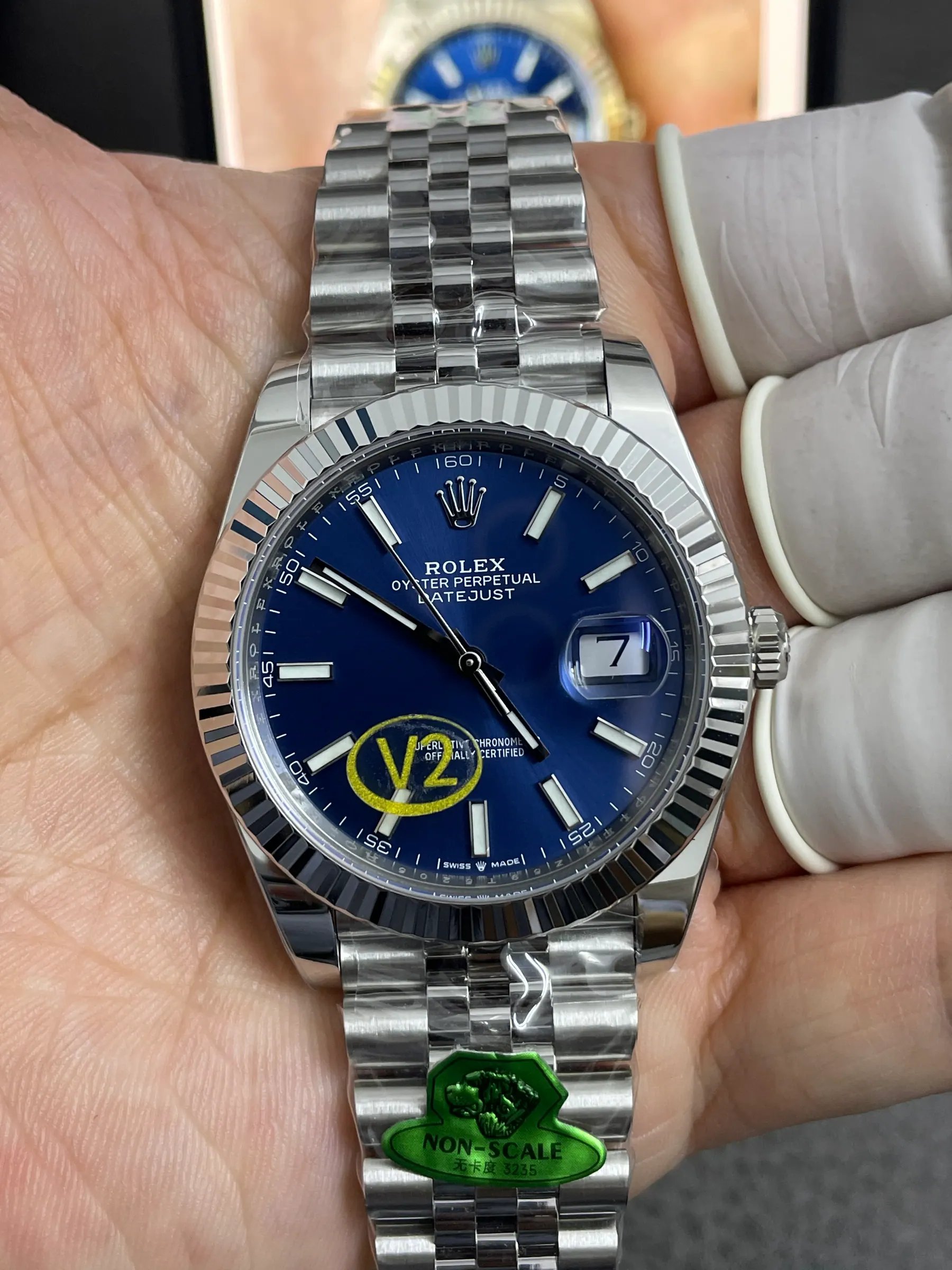 GOLD | 3235 机芯｜41mm 罗莱克斯 Datejust 126334 自由摆轮（Free-sprung）V2