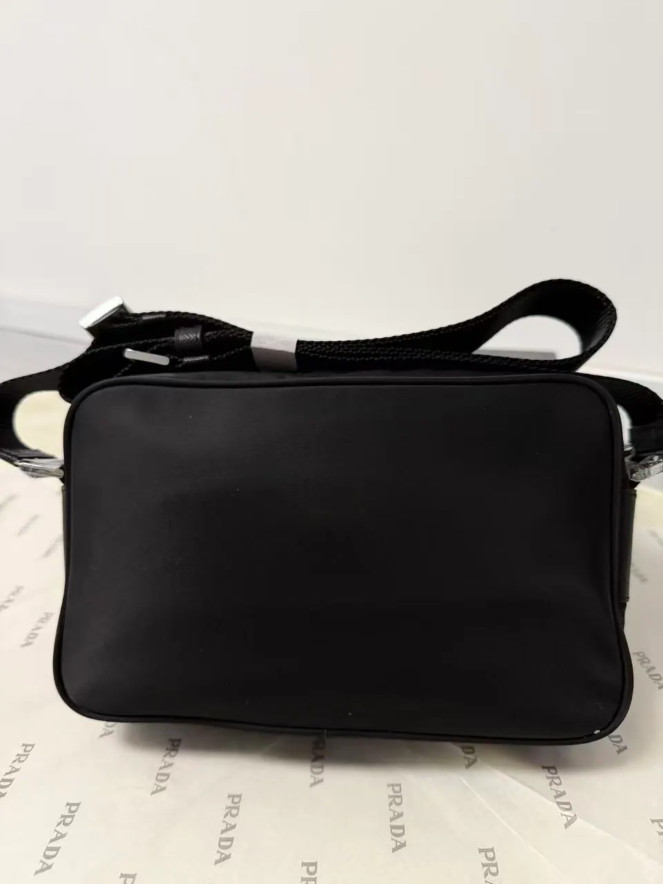 普拉达 Re-Nylon 长方形单肩包 1BC167