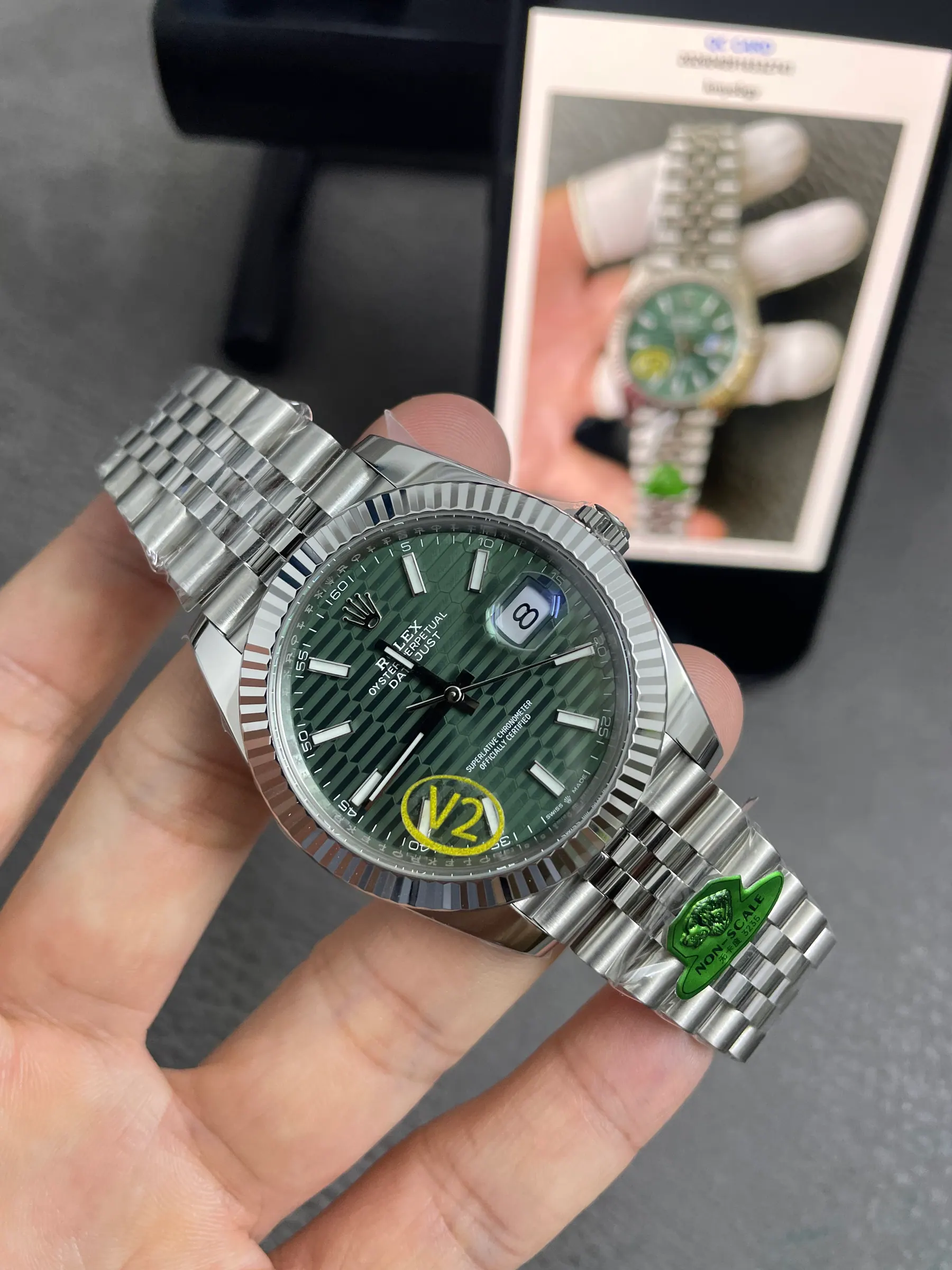 GOLD｜3235机芯｜41mm｜劳力士日志型 126334 自由摆轮（Free-sprung）V2