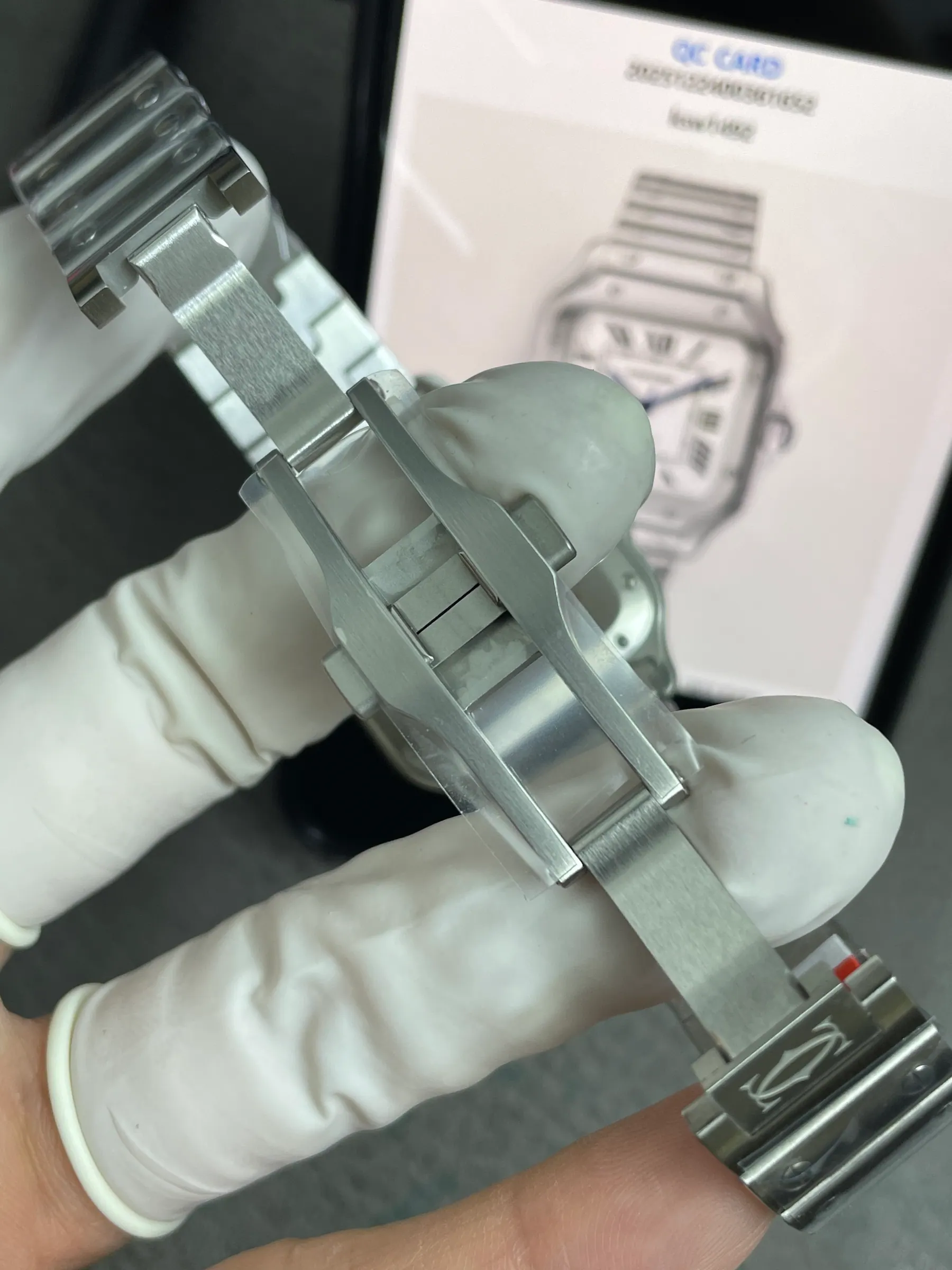 BV | 卡地亚 Santos 中号｜35.1mm｜WSSA0029｜9015 机芯