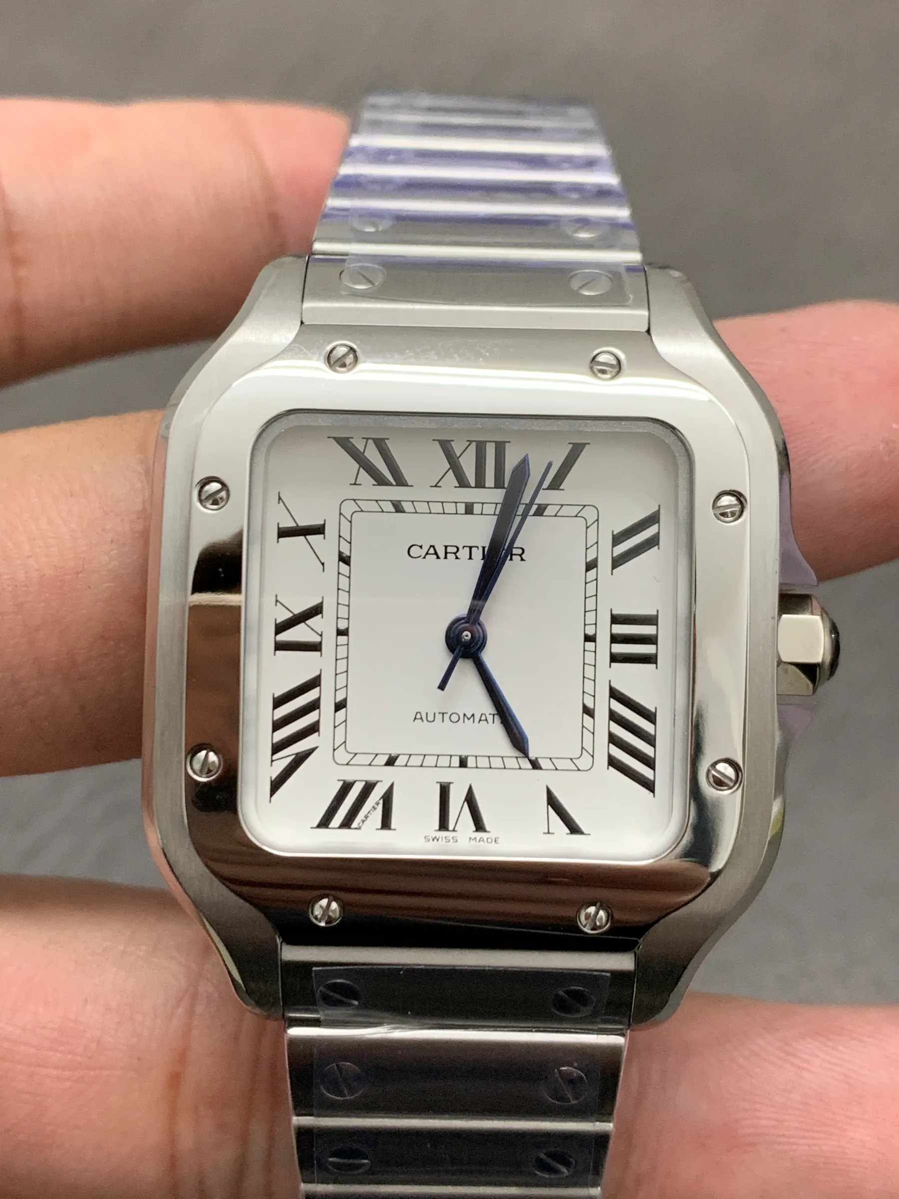 BV | 卡地亚 Santos 中号｜35.1mm｜WSSA0029｜9015 机芯