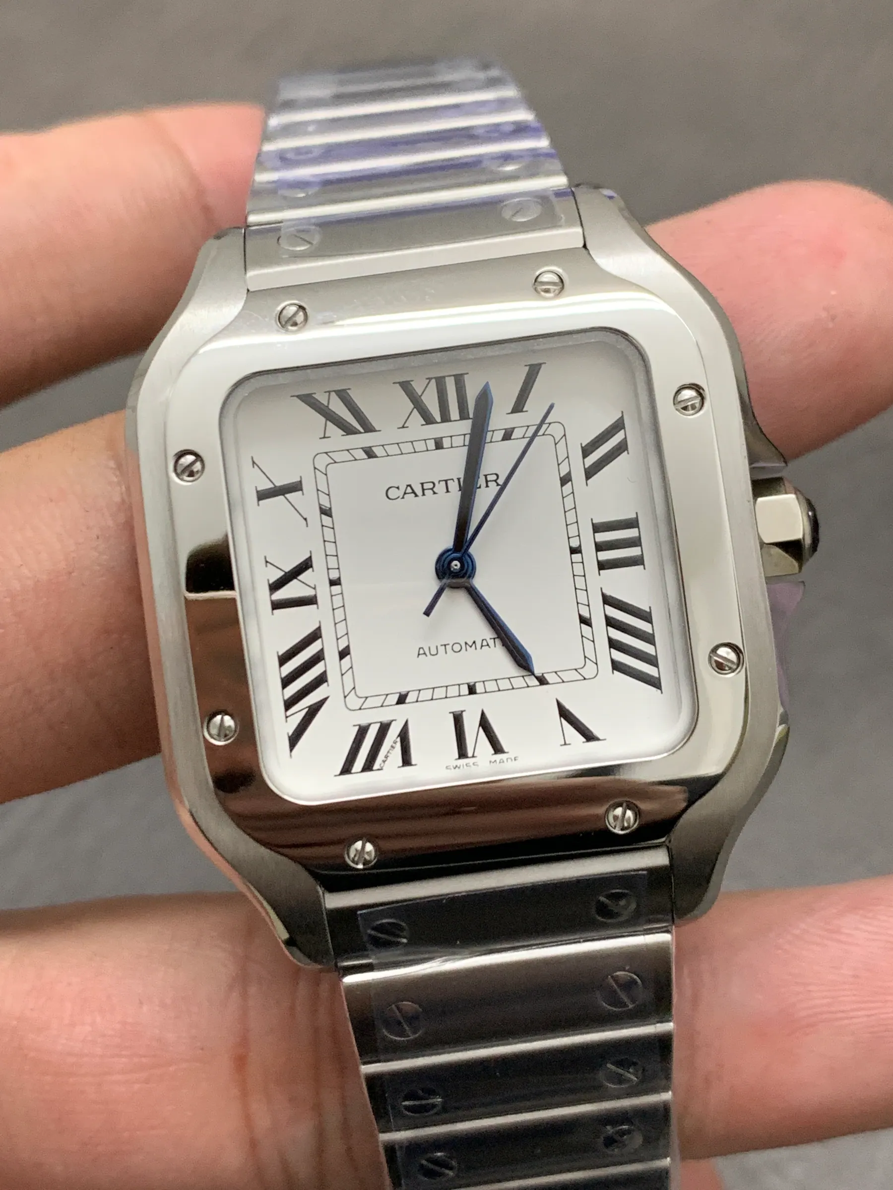 BV | 卡地亚 Santos 中号｜35.1mm｜WSSA0029｜9015 机芯