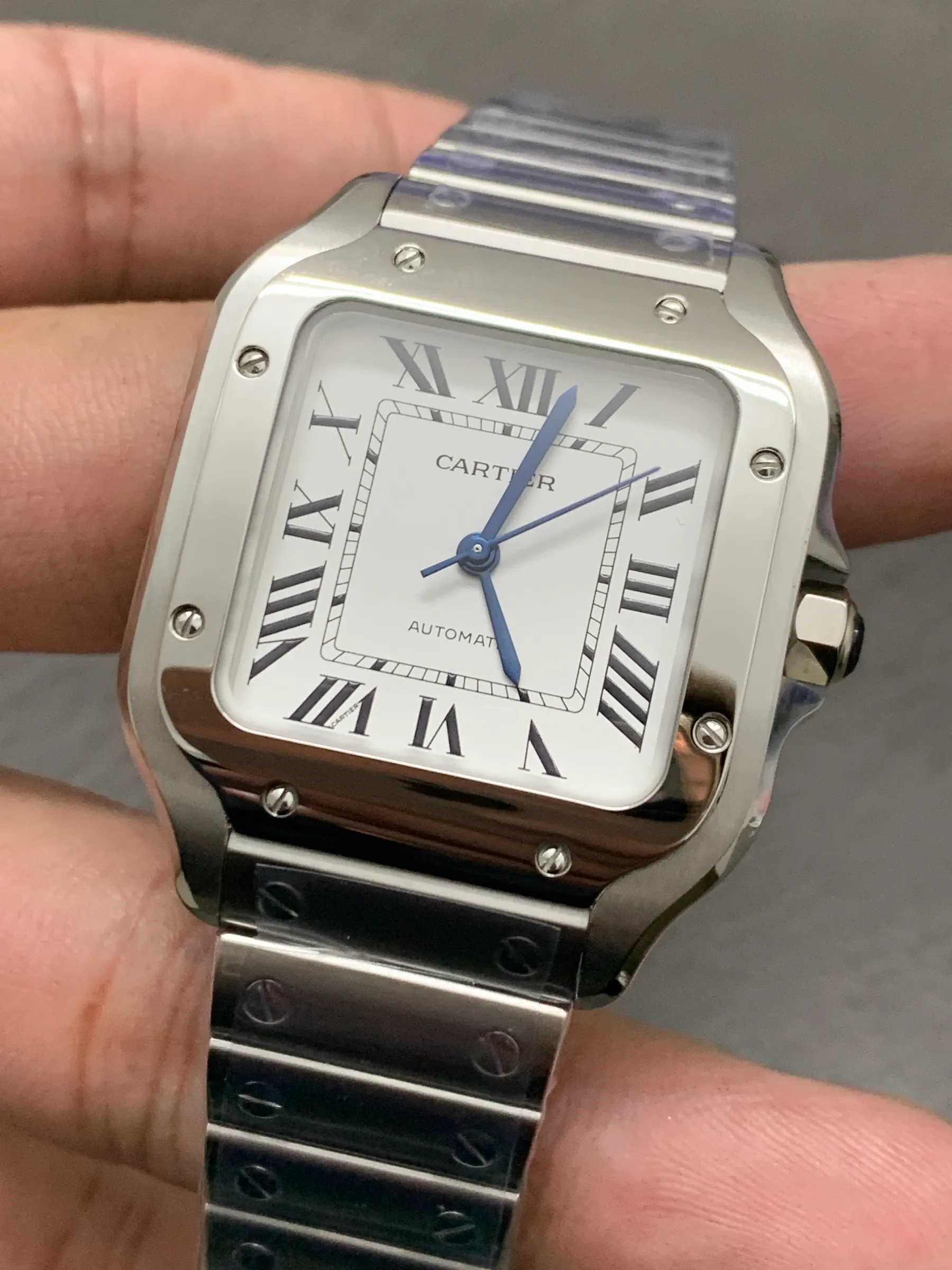 BV | 卡地亚 Santos 中号｜35.1mm｜WSSA0029｜9015 机芯