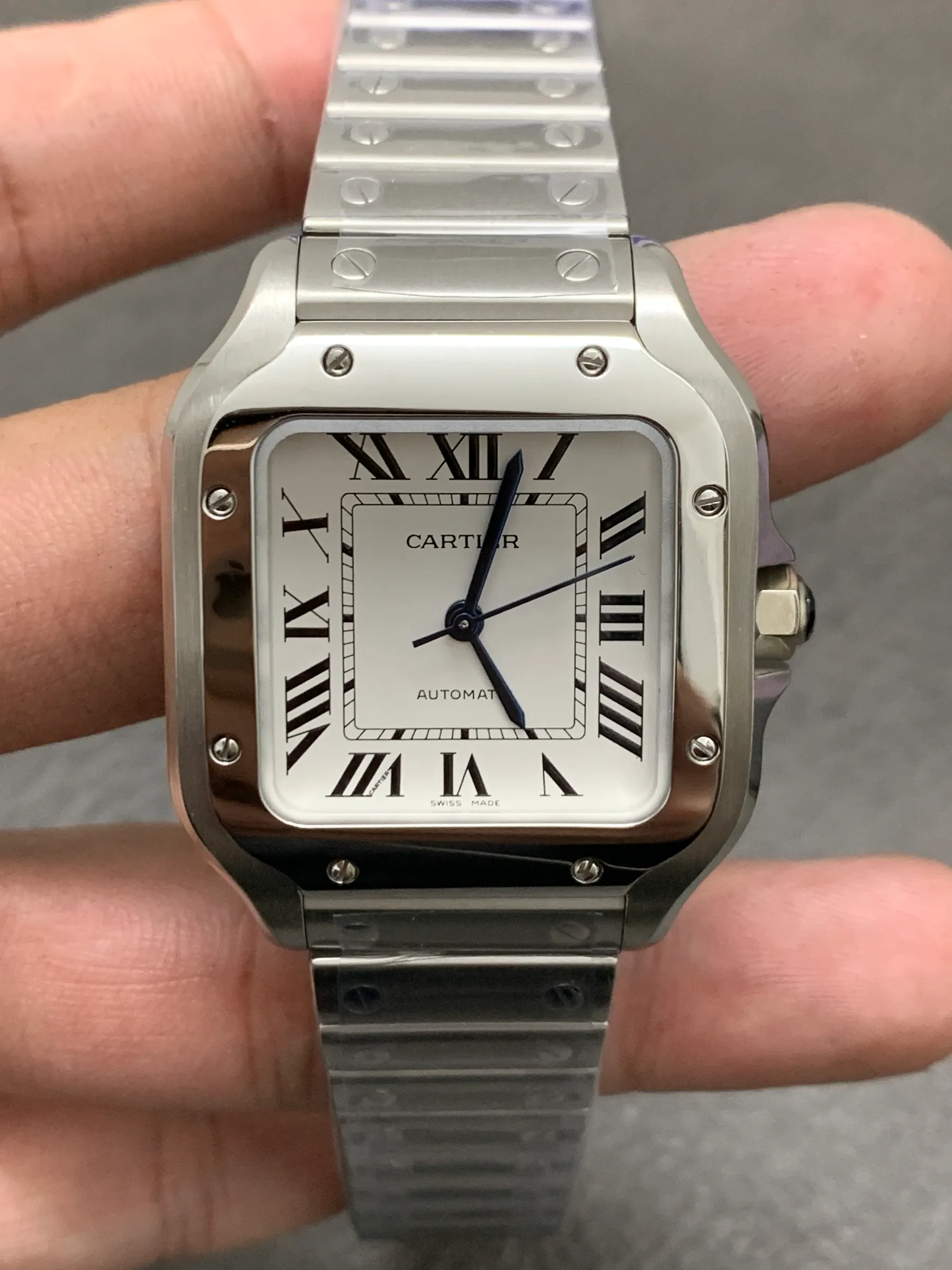 BV | 卡地亚 Santos 中号｜35.1mm｜WSSA0029｜9015 机芯