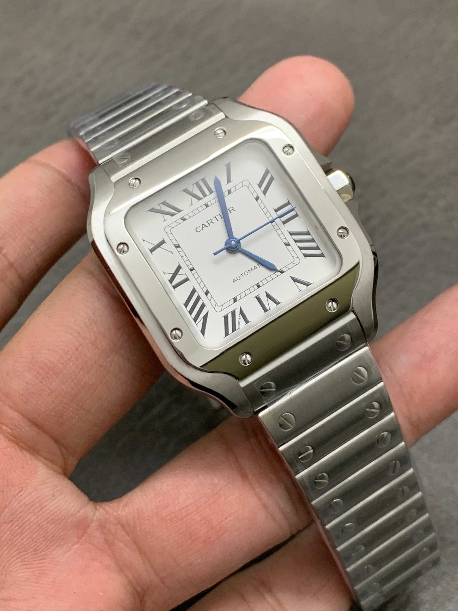 BV | 卡地亚 Santos 中号｜35.1mm｜WSSA0029｜9015 机芯