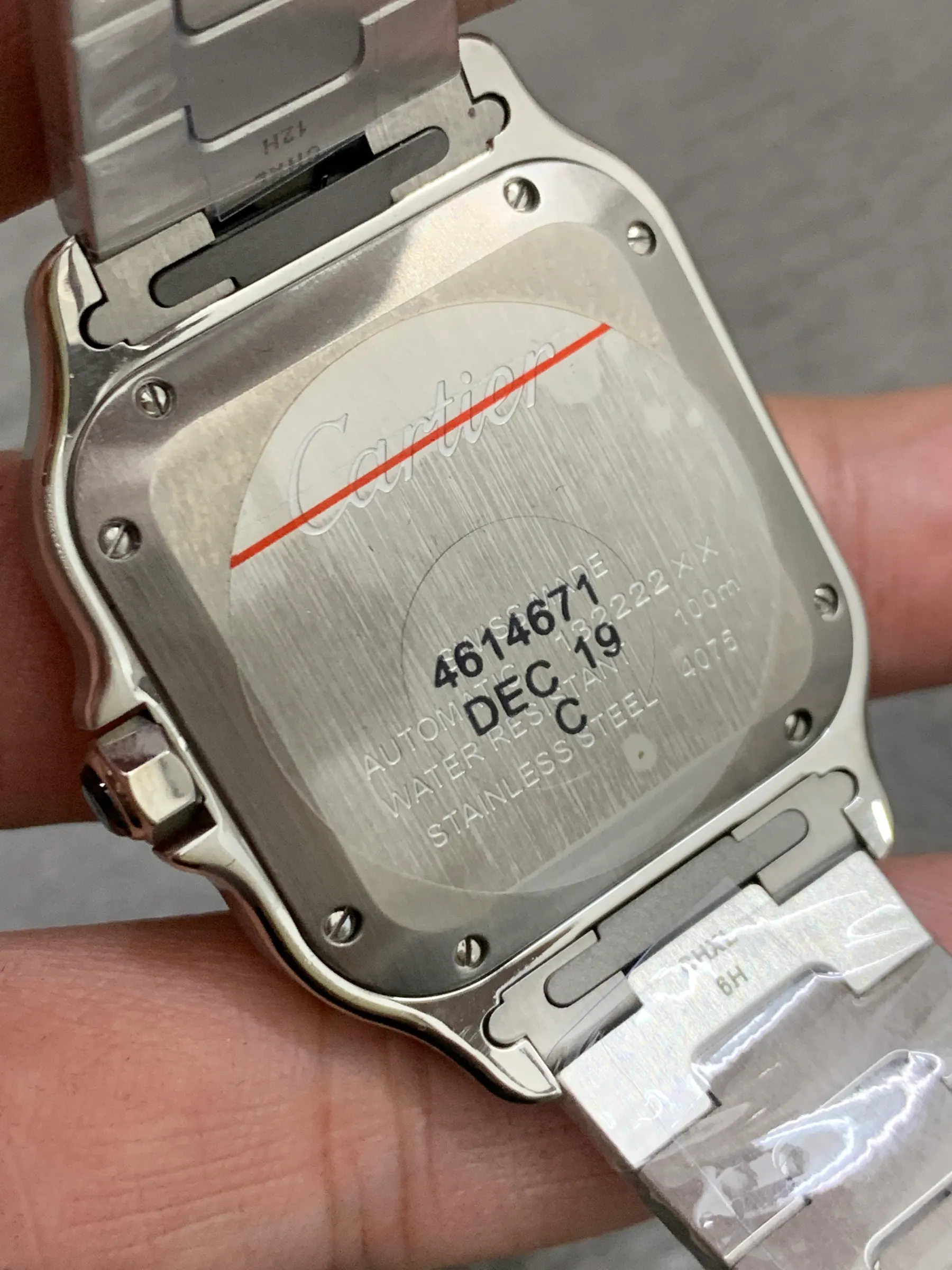 BV | 卡地亚 Santos 中号｜35.1mm｜WSSA0029｜9015 机芯