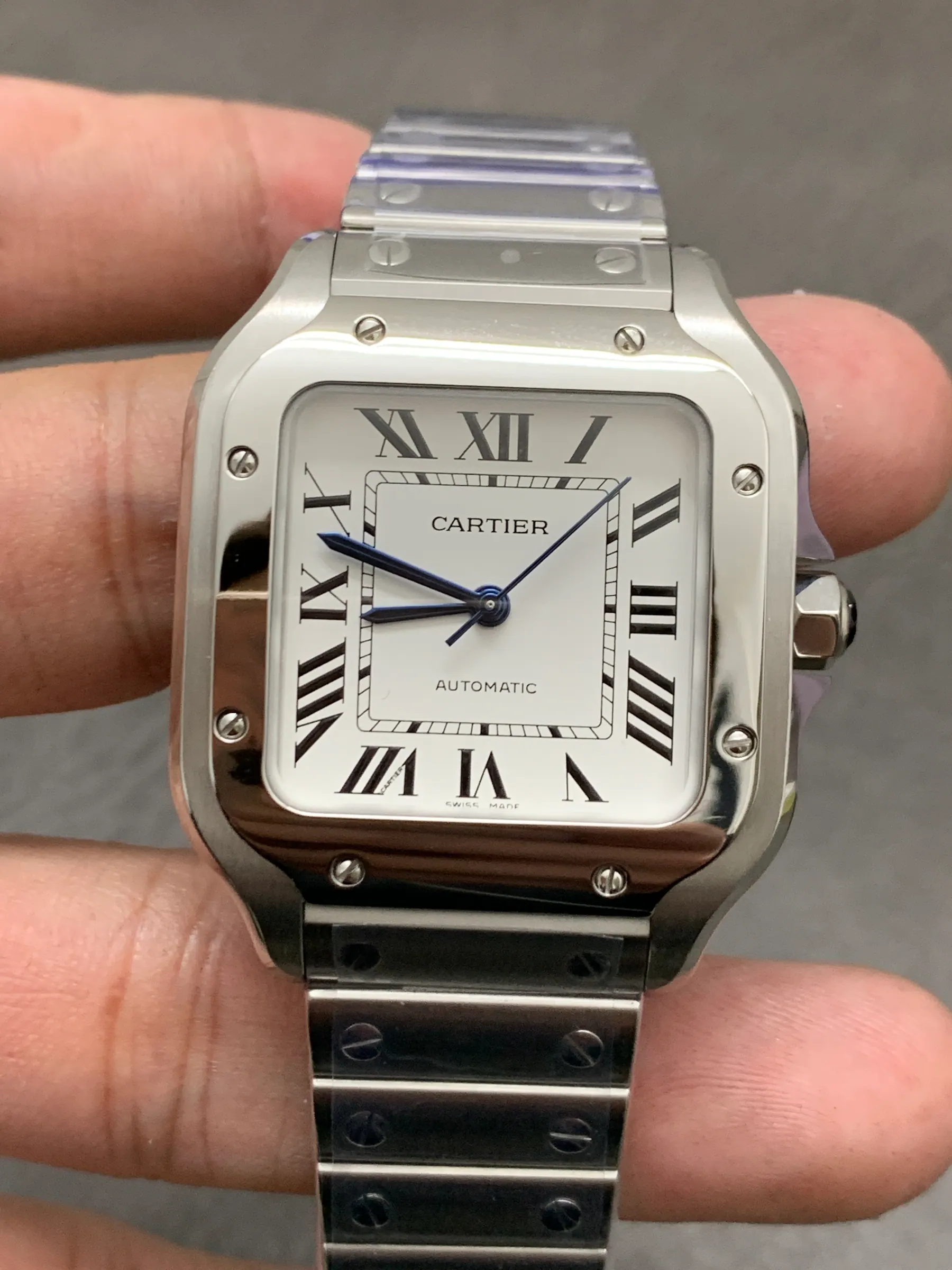 BV | 卡地亚 Santos 中号｜35.1mm｜WSSA0029｜9015 机芯