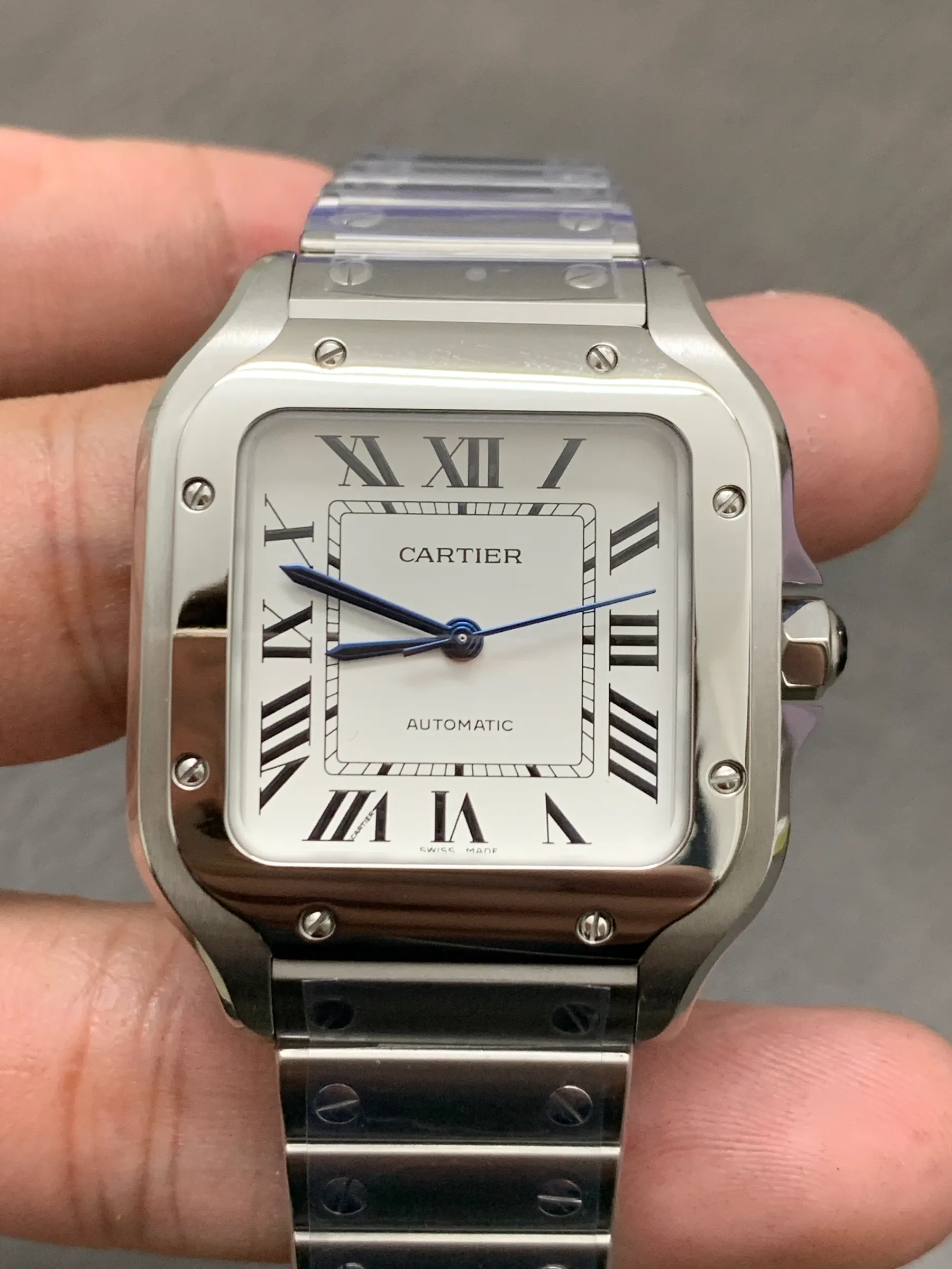 BV | 卡地亚 Santos 中号｜35.1mm｜WSSA0029｜9015 机芯