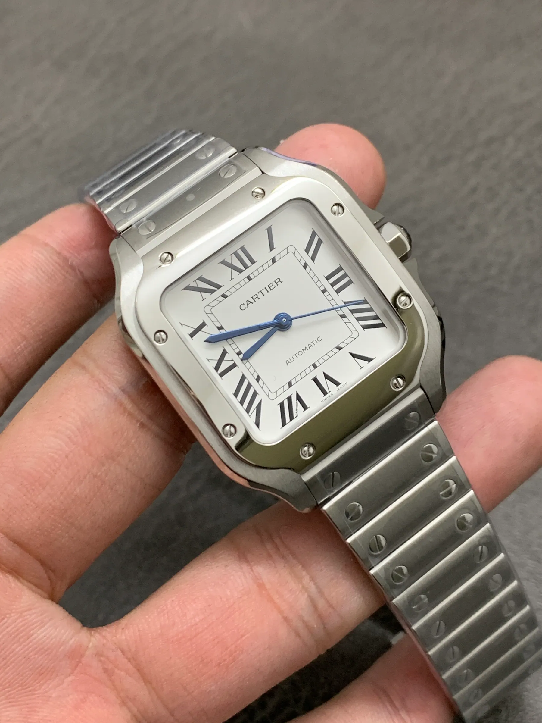 BV | 卡地亚 Santos 中号｜35.1mm｜WSSA0029｜9015 机芯