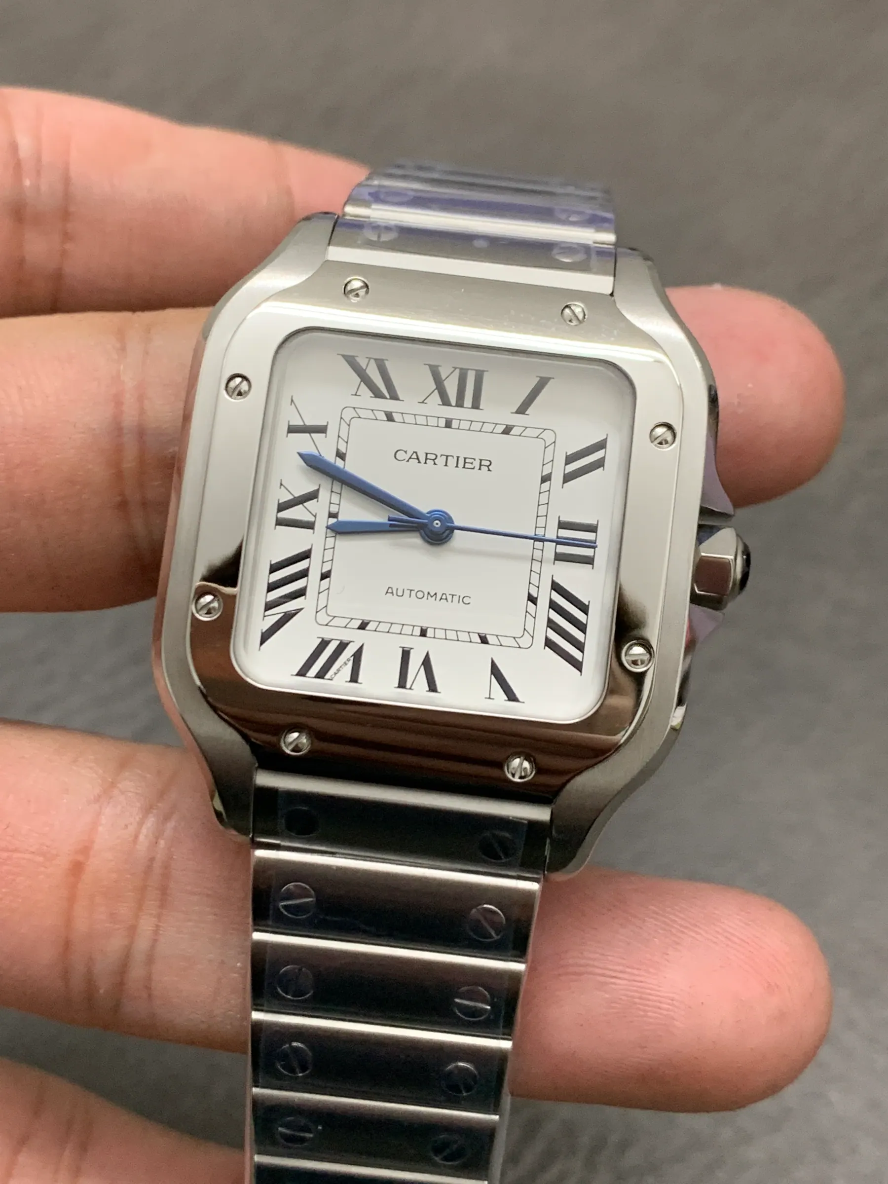 BV | 卡地亚 Santos 中号｜35.1mm｜WSSA0029｜9015 机芯