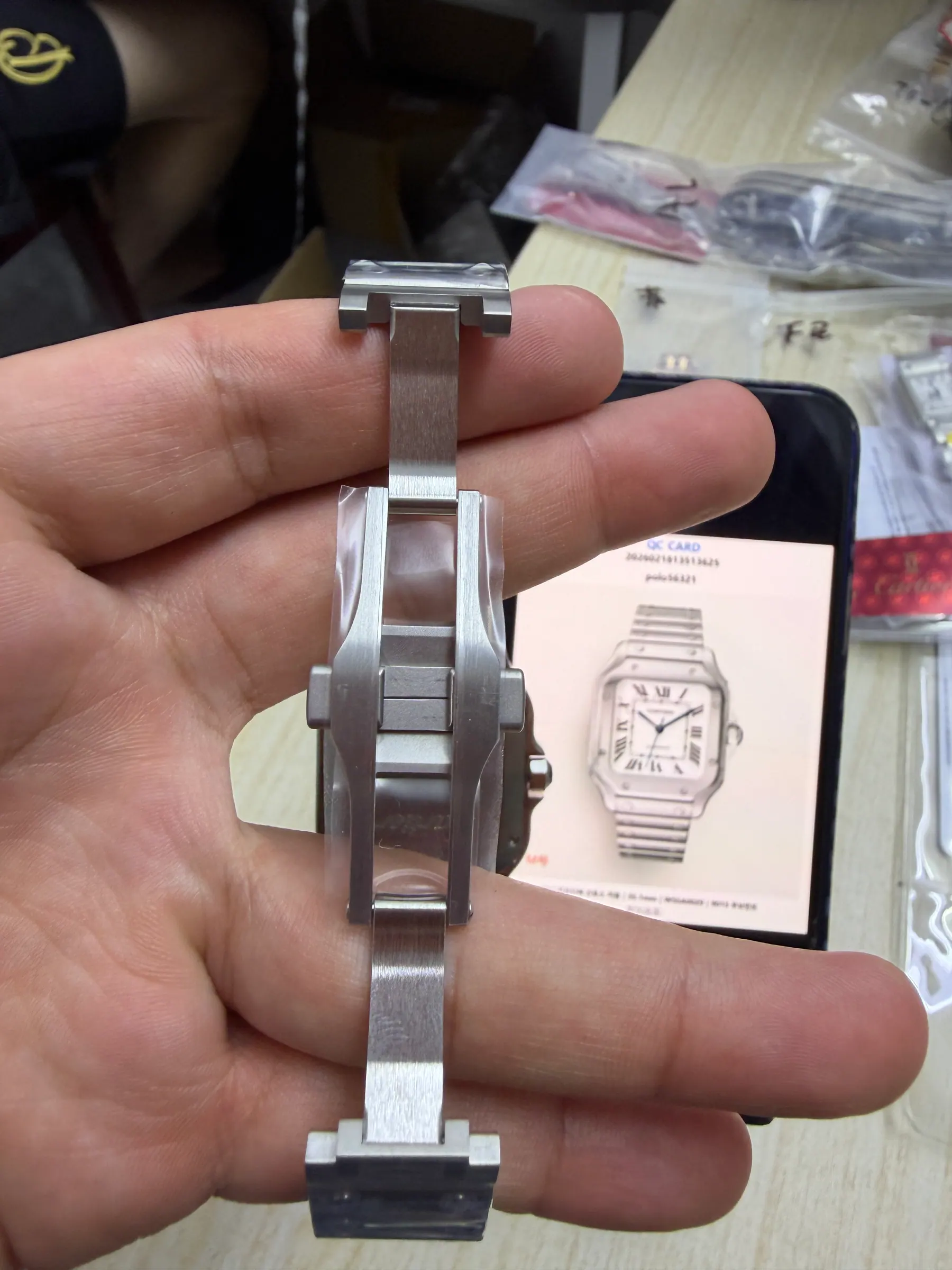 BV | 卡地亚 Santos 中号｜35.1mm｜WSSA0029｜9015 机芯
