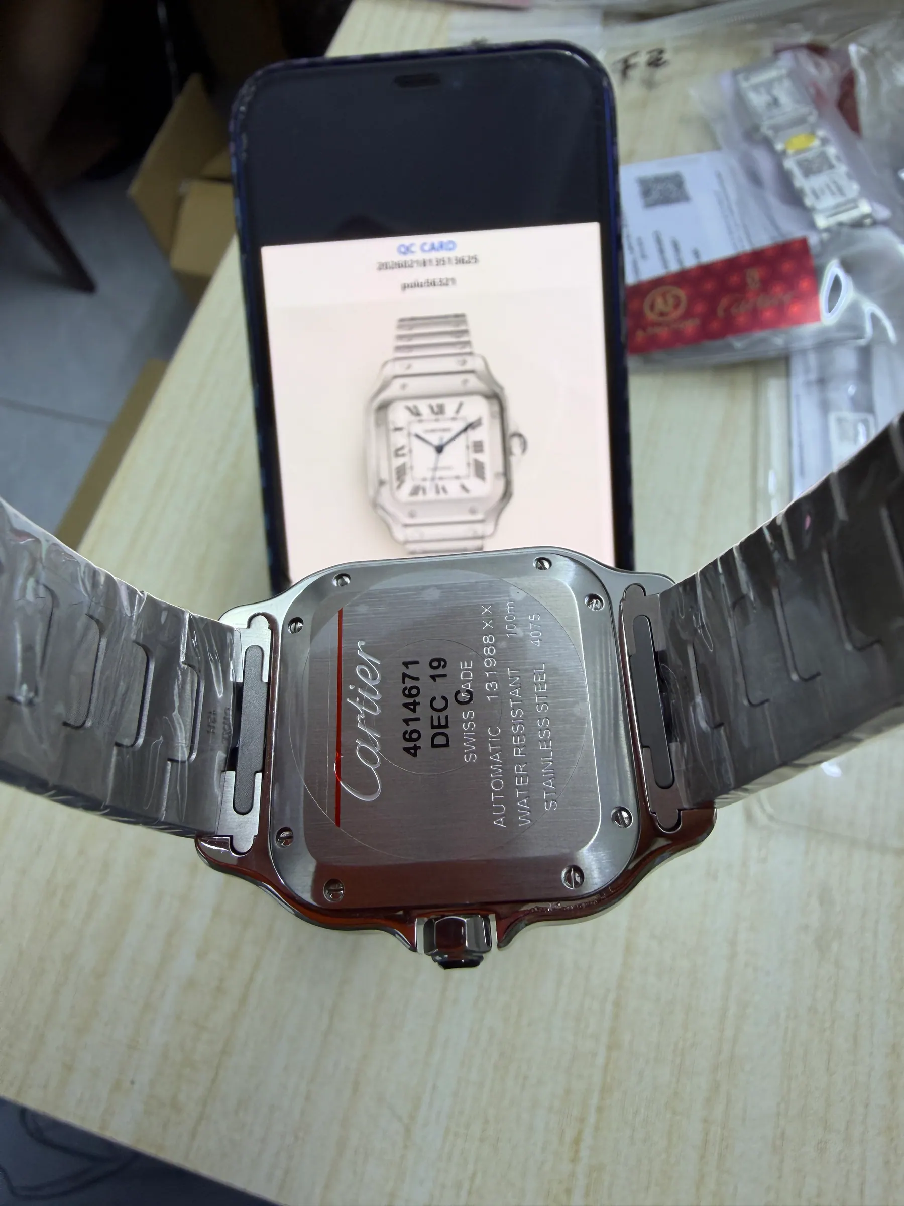 BV | 卡地亚 Santos 中号｜35.1mm｜WSSA0029｜9015 机芯