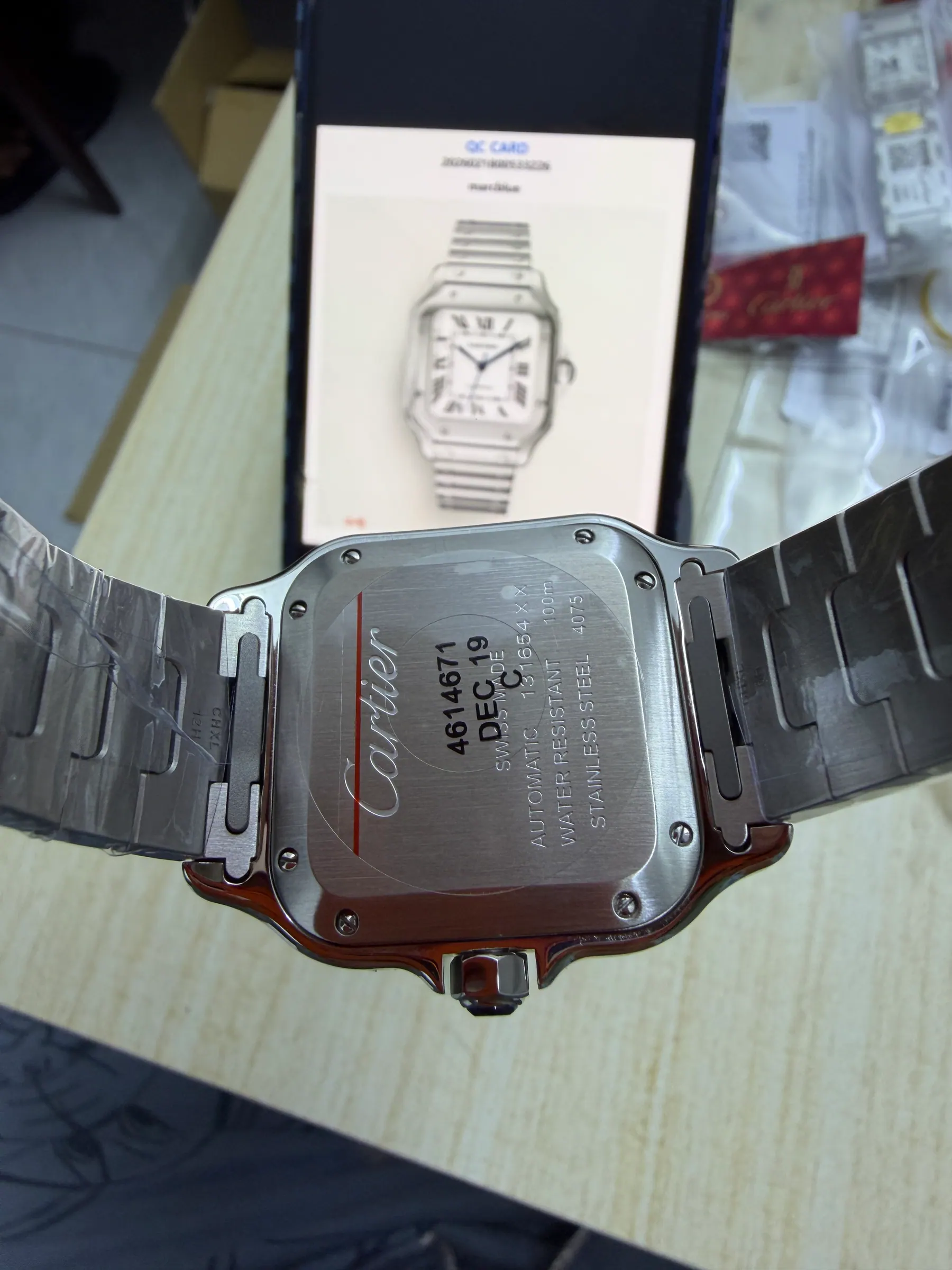 BV | 卡地亚 Santos 中号｜35.1mm｜WSSA0029｜9015 机芯