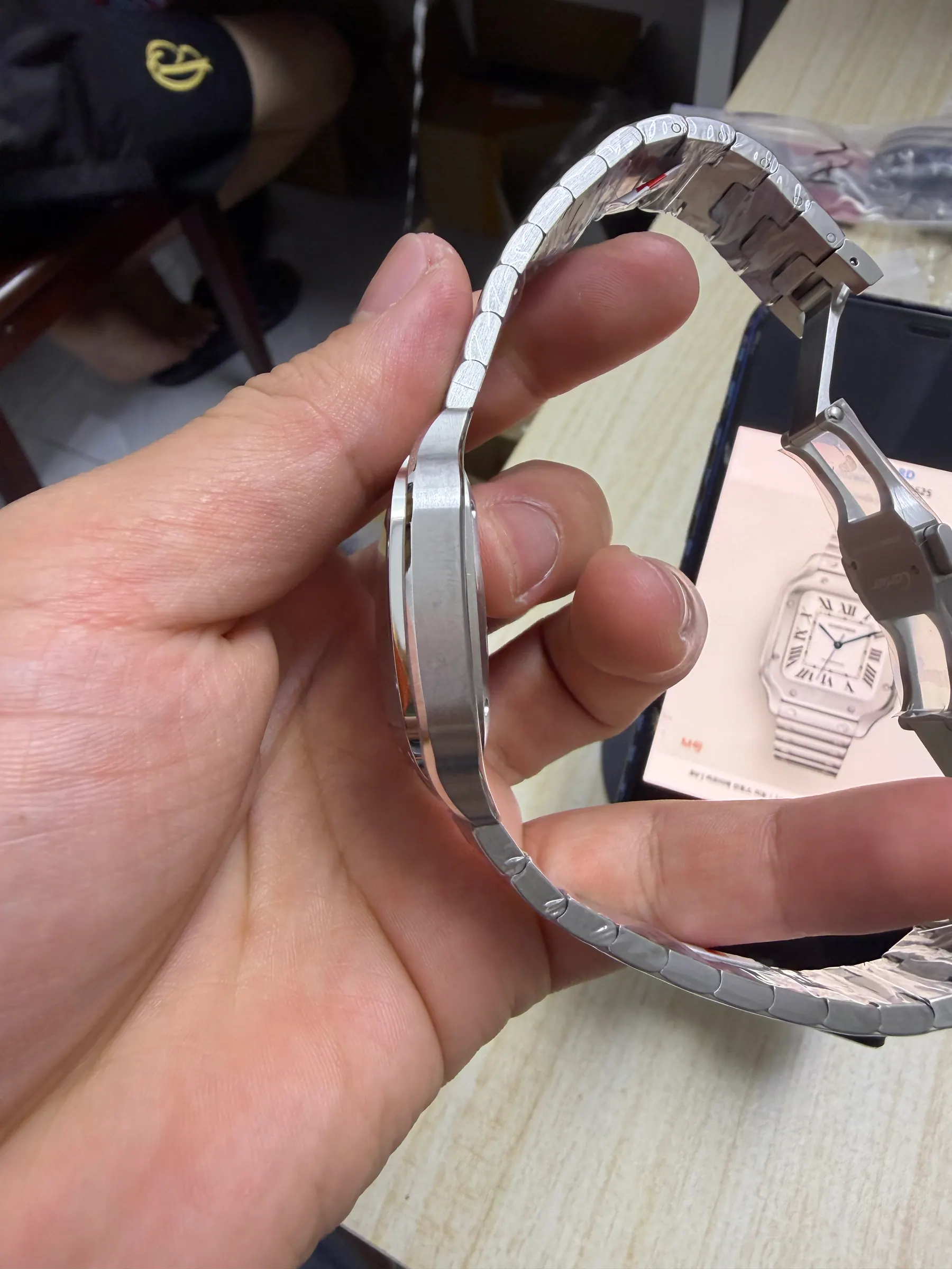 BV | 卡地亚 Santos 中号｜35.1mm｜WSSA0029｜9015 机芯