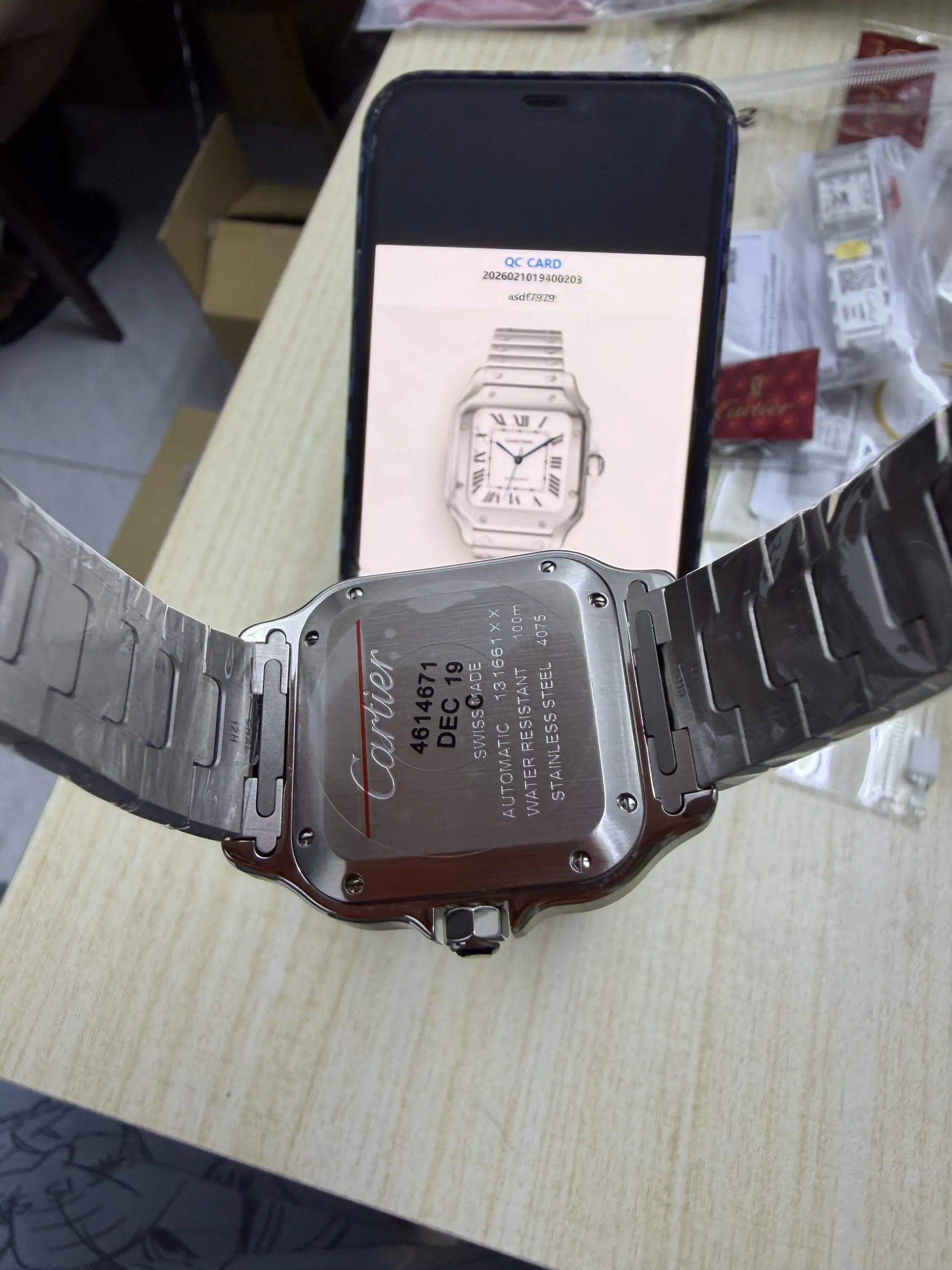 BV | 卡地亚 Santos 中号｜35.1mm｜WSSA0029｜9015 机芯