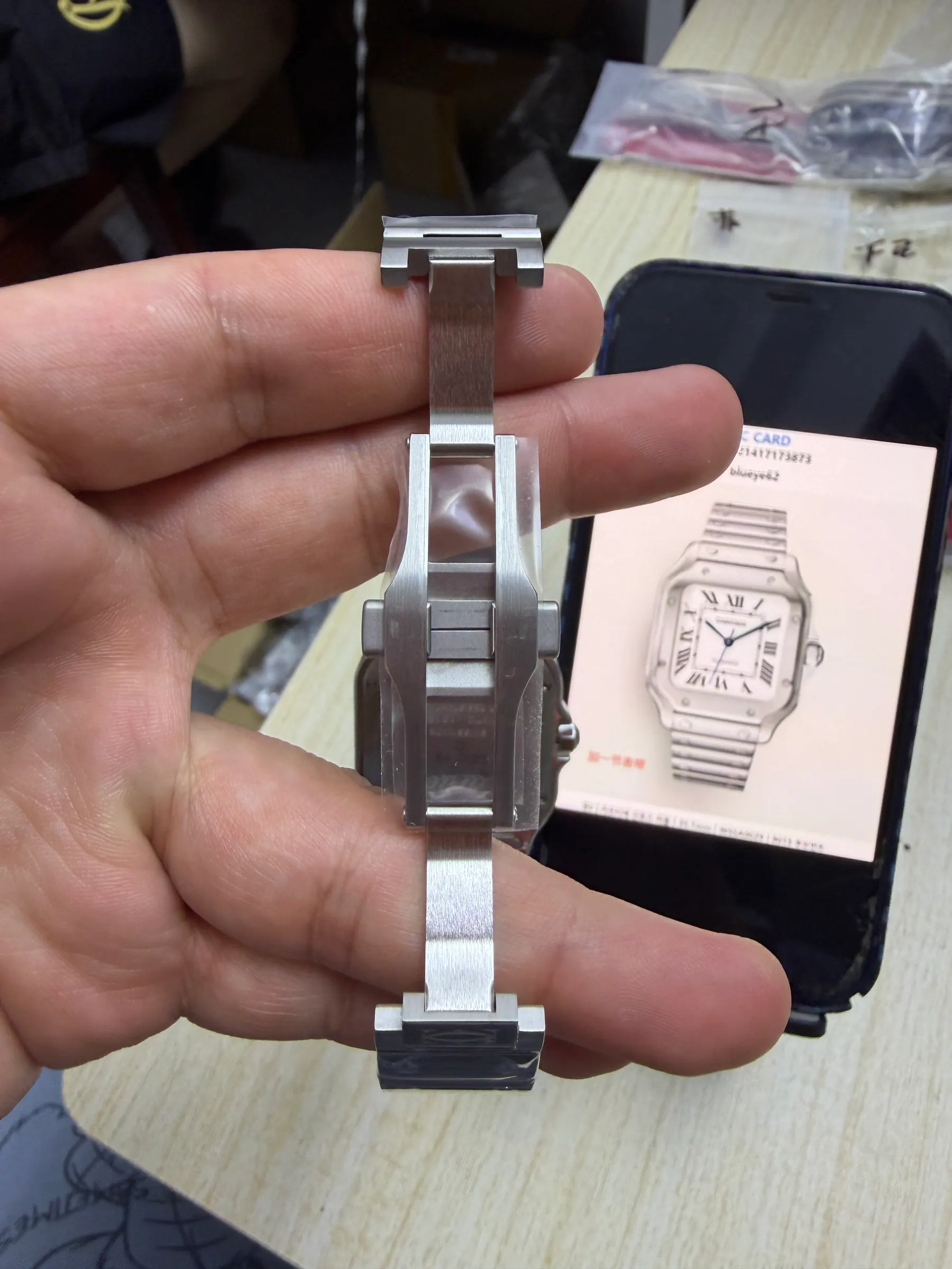 BV | 卡地亚 Santos 中号｜35.1mm｜WSSA0029｜9015 机芯