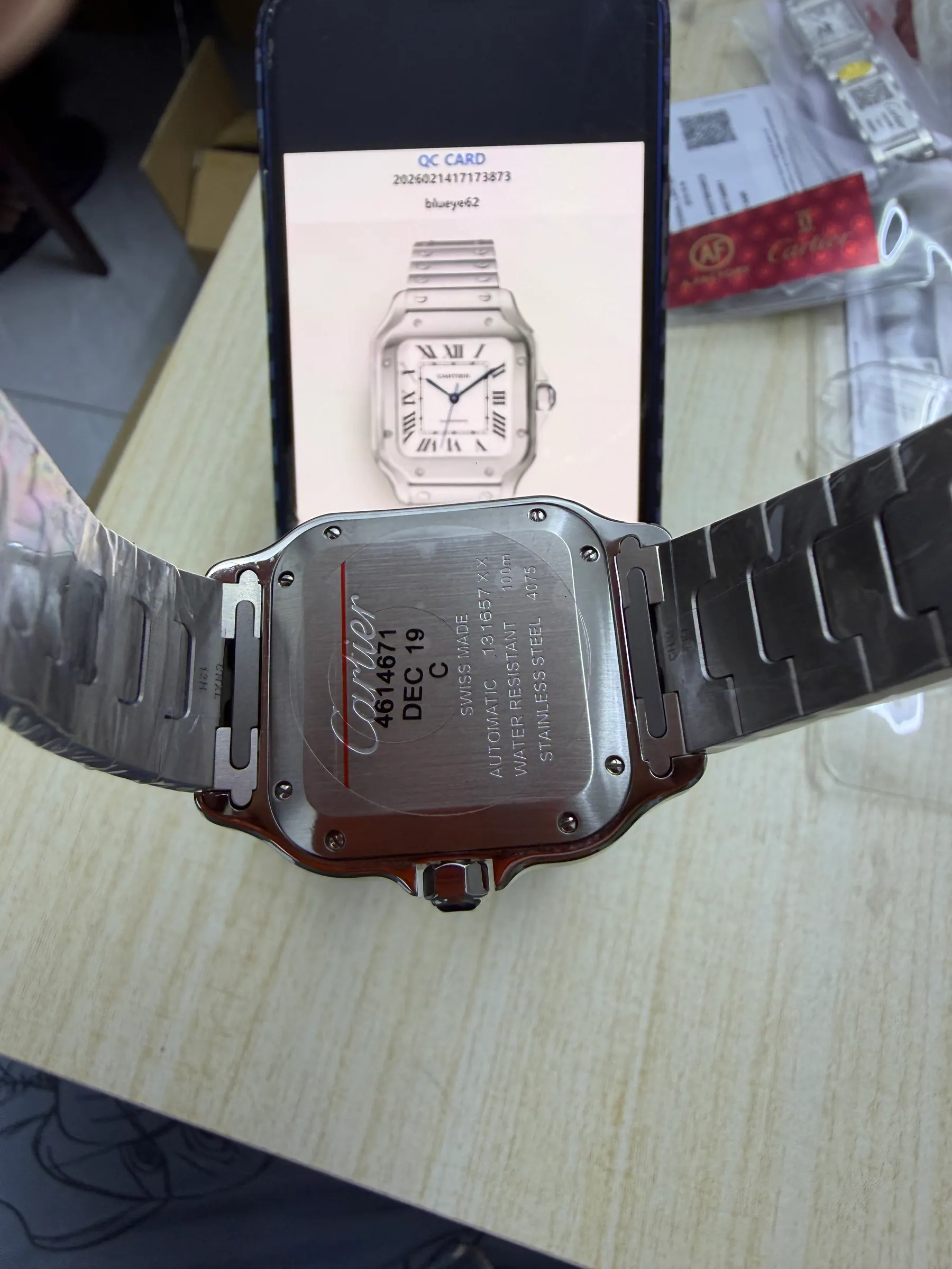 BV | 卡地亚 Santos 中号｜35.1mm｜WSSA0029｜9015 机芯