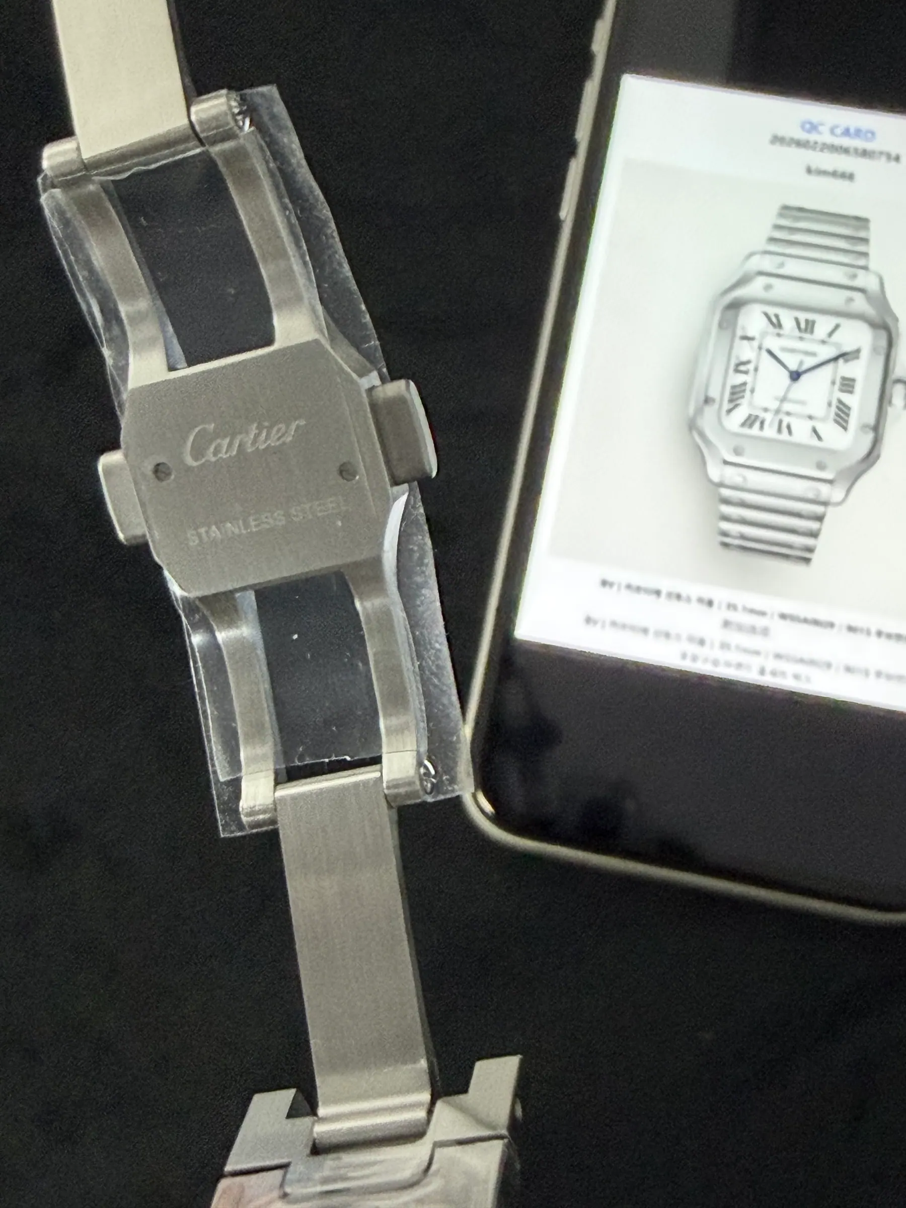 BV | 卡地亚 Santos 中号｜35.1mm｜WSSA0029｜9015 机芯
