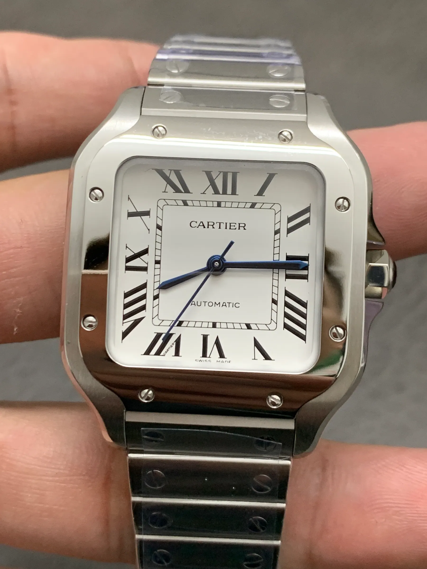 BV | 卡地亚 Santos 中号｜35.1mm｜WSSA0029｜9015 机芯