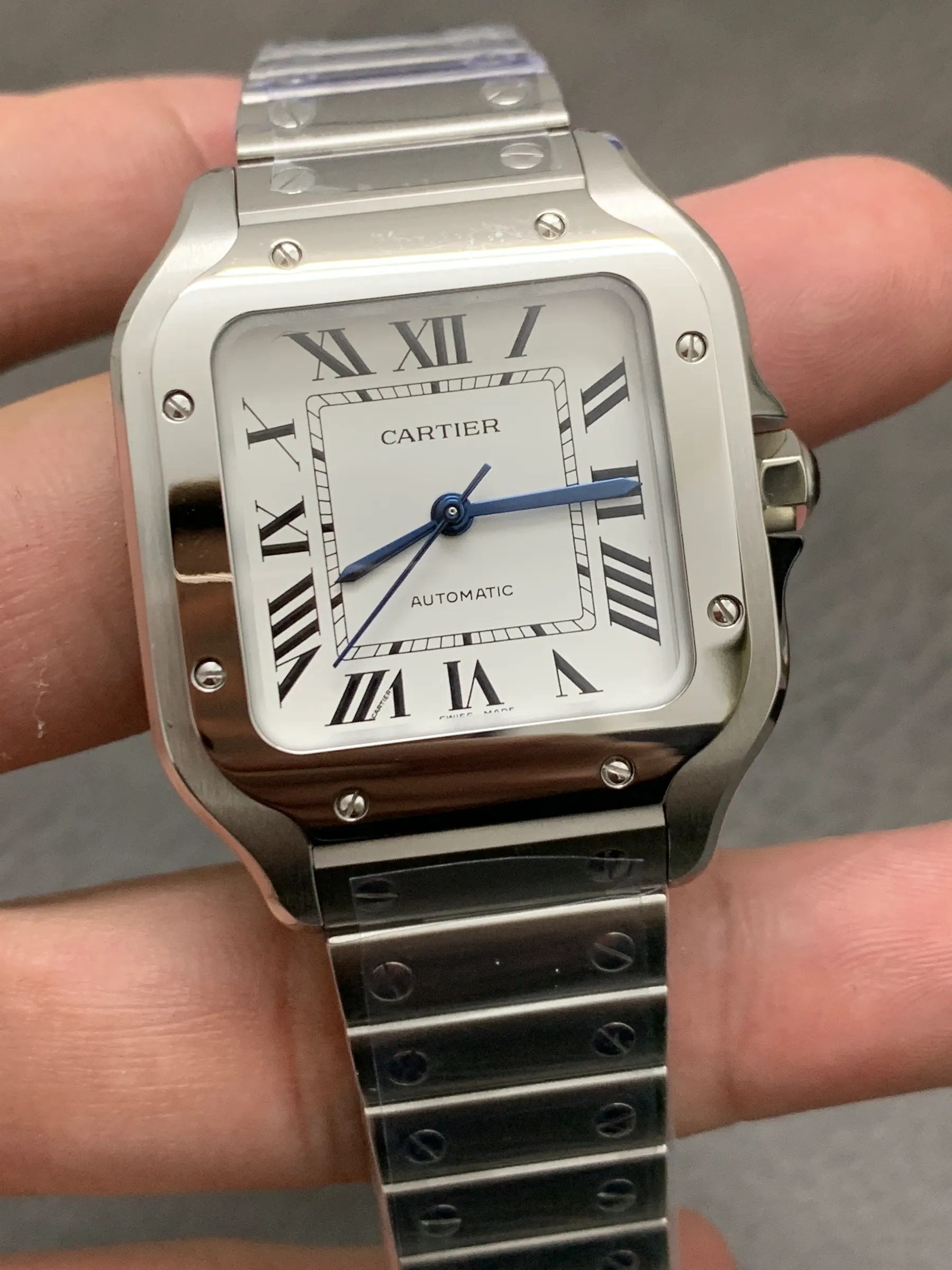 BV | 卡地亚 Santos 中号｜35.1mm｜WSSA0029｜9015 机芯