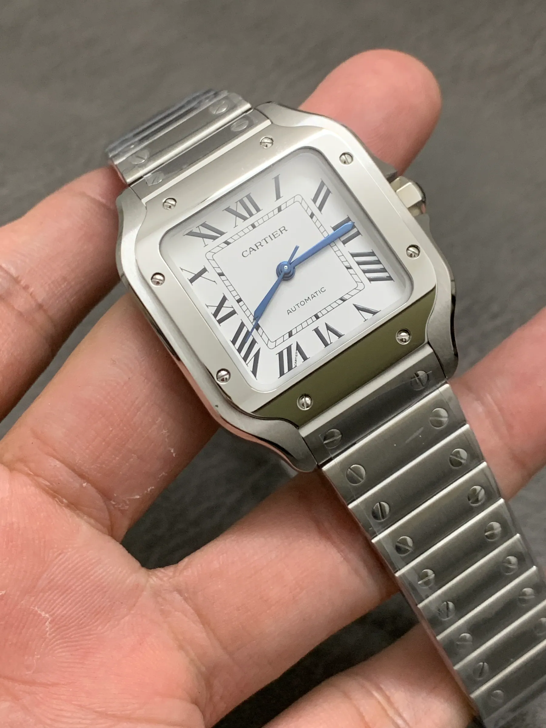 BV | 卡地亚 Santos 中号｜35.1mm｜WSSA0029｜9015 机芯