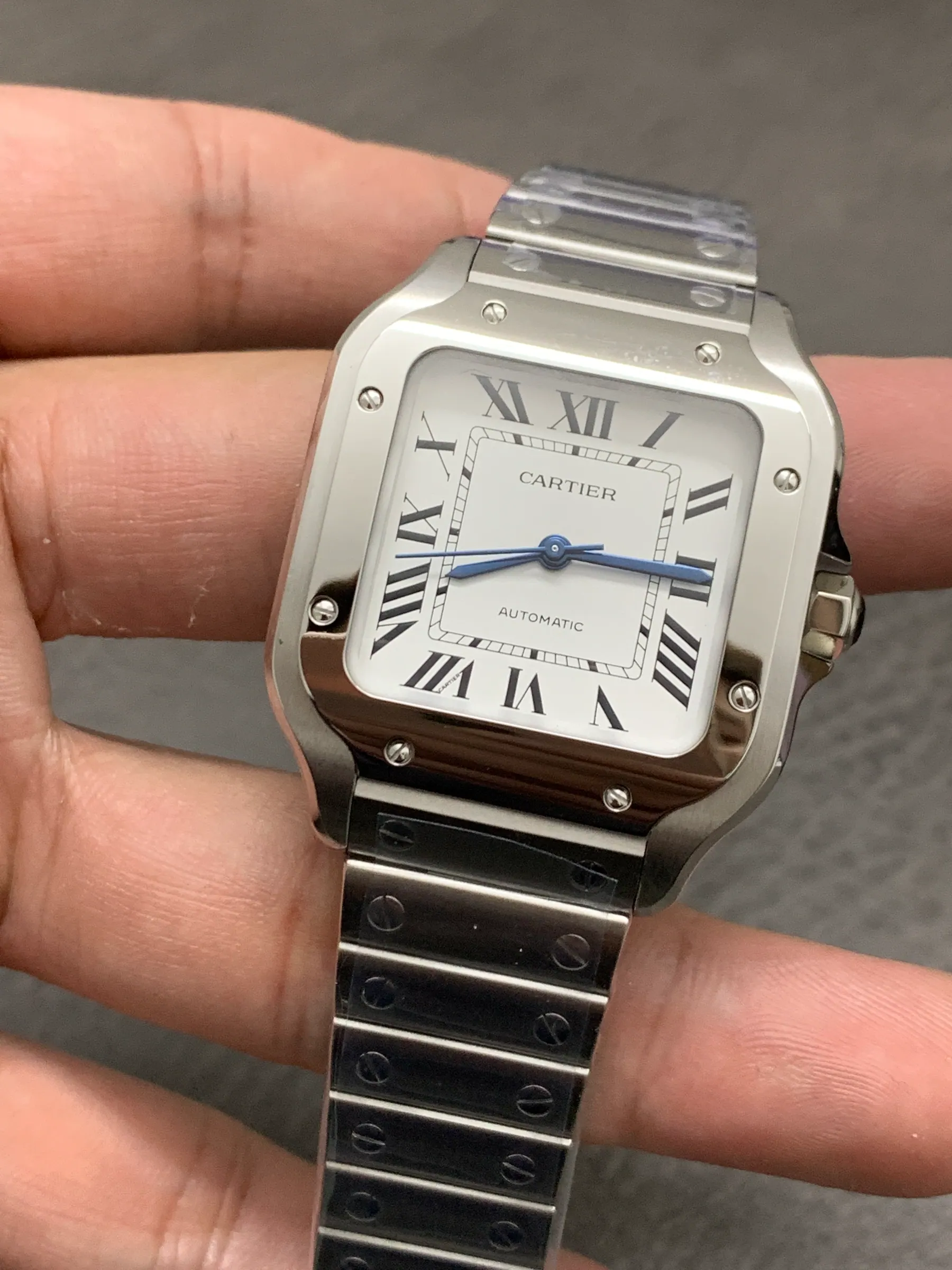 BV | 卡地亚 Santos 中号｜35.1mm｜WSSA0029｜9015 机芯