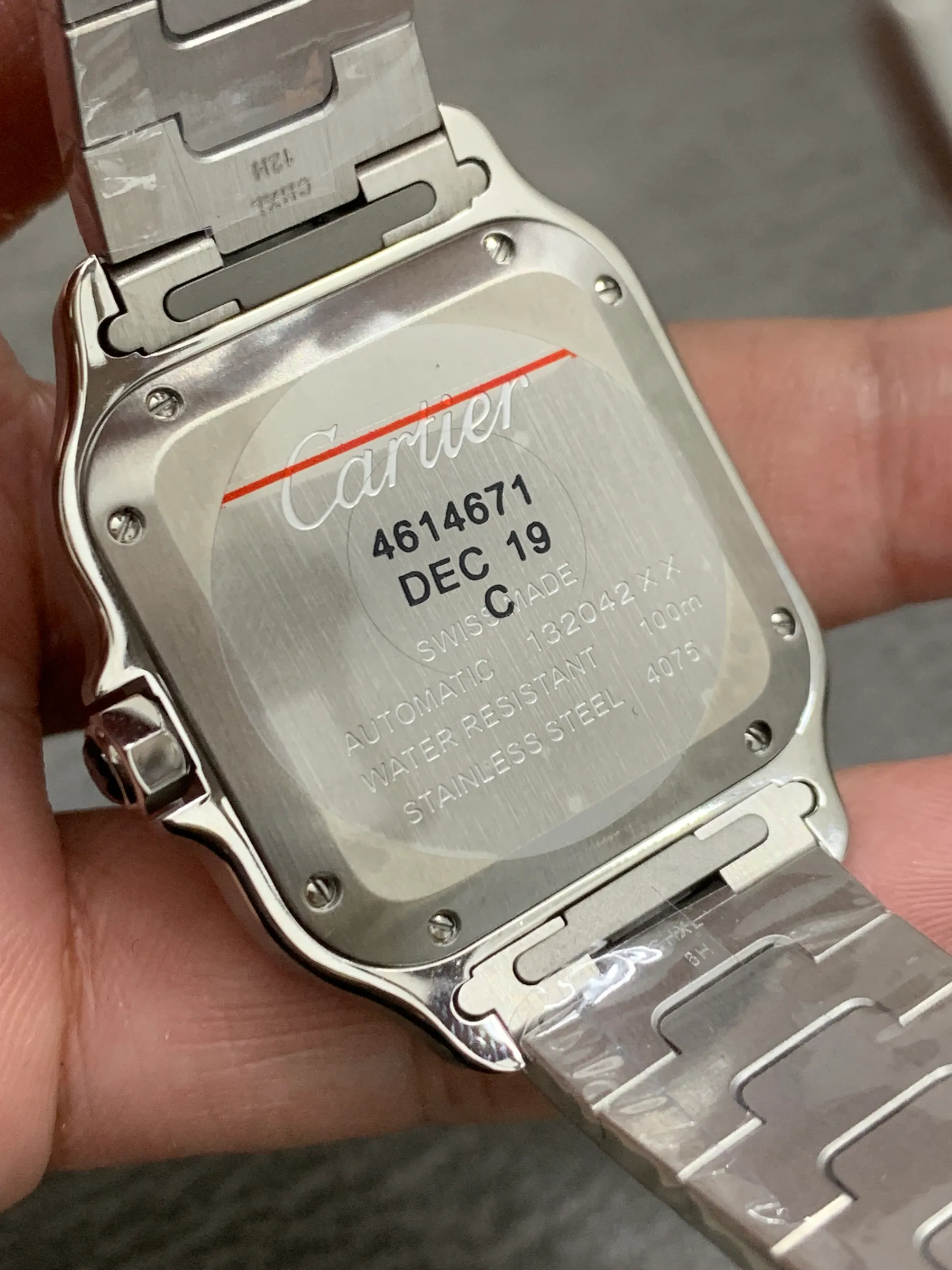 BV | 卡地亚 Santos 中号｜35.1mm｜WSSA0029｜9015 机芯