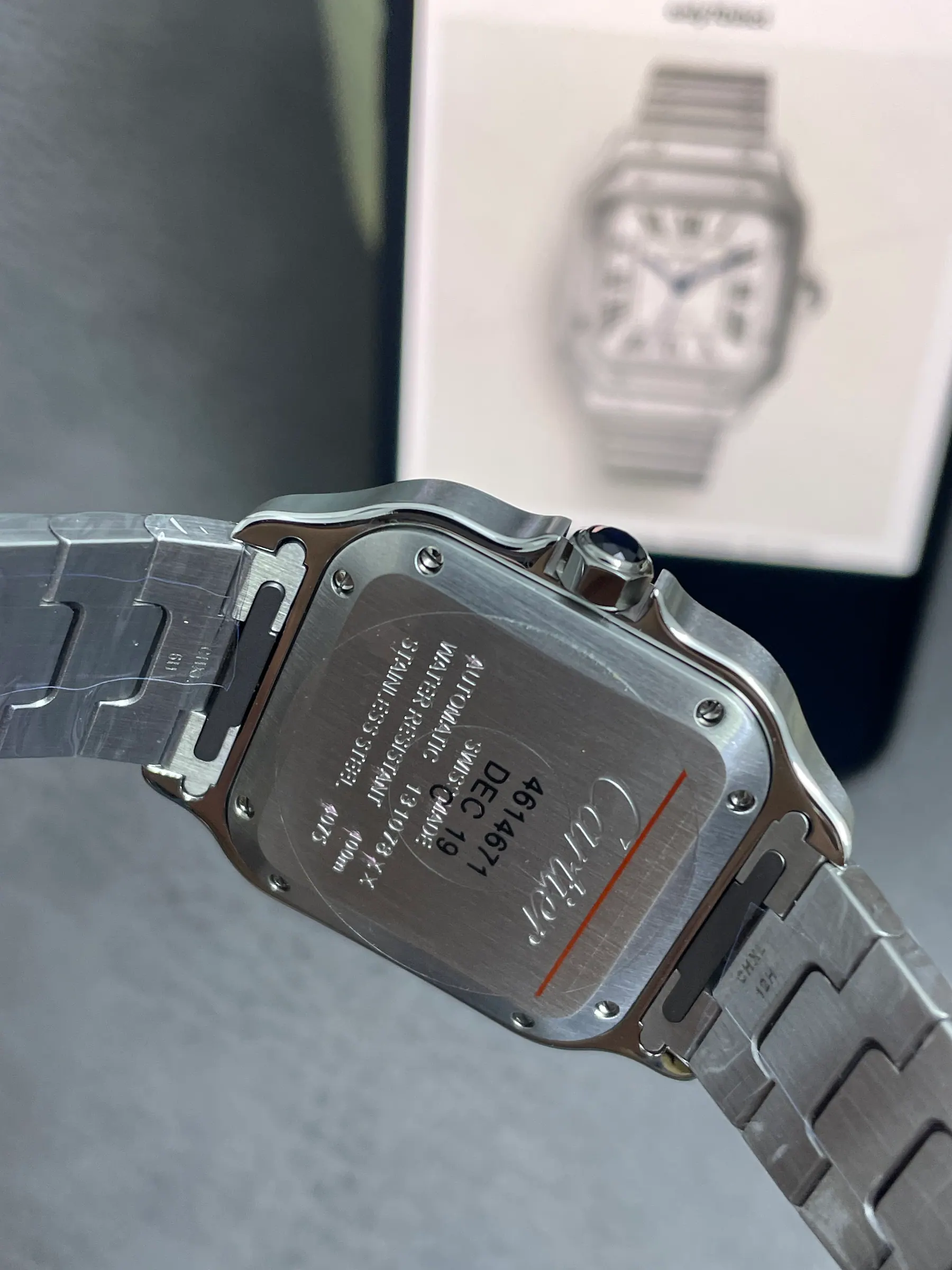 BV | 卡地亚 Santos 中号｜35.1mm｜WSSA0029｜9015 机芯