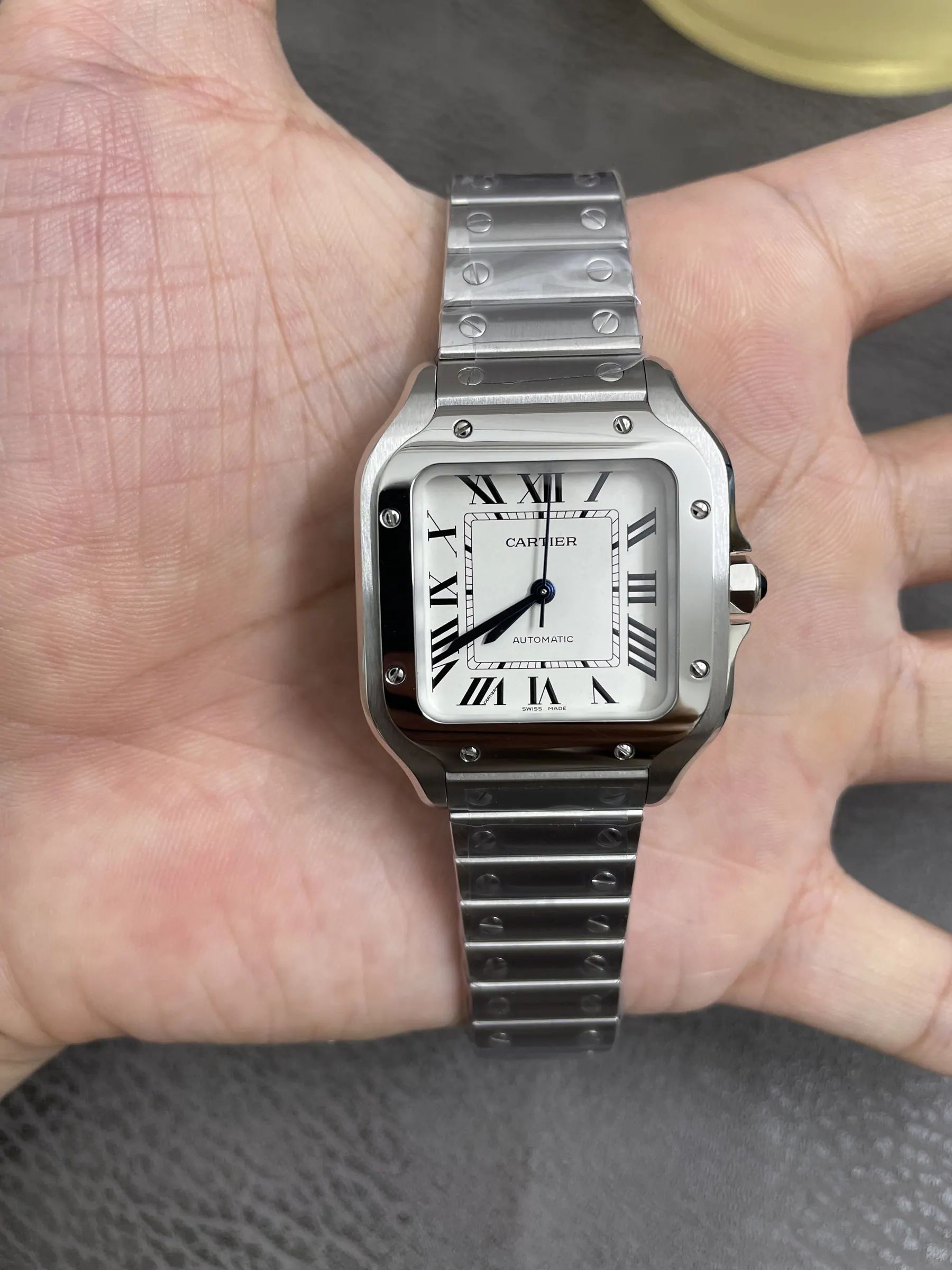 BV | 卡地亚 Santos 中号｜35.1mm｜WSSA0029｜9015 机芯