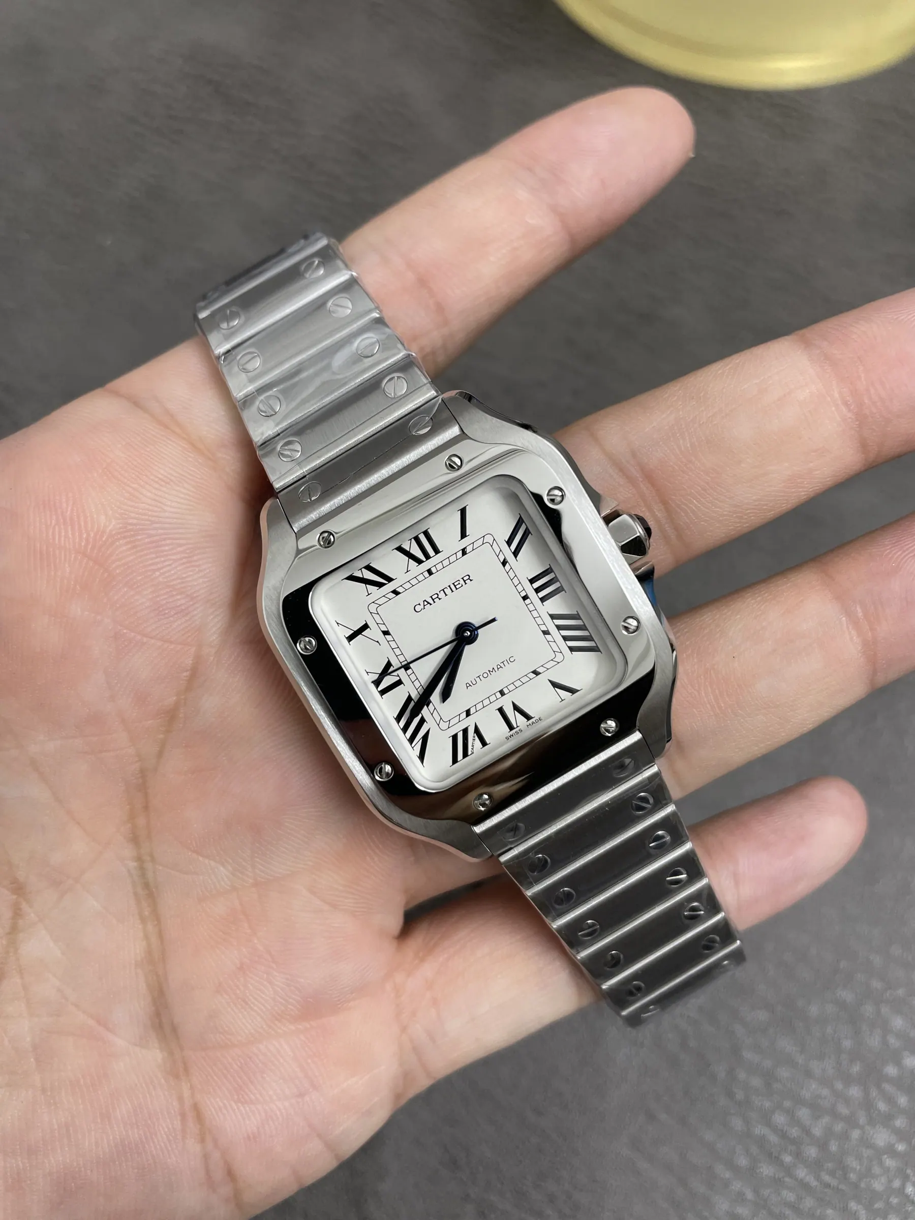 BV | 卡地亚 Santos 中号｜35.1mm｜WSSA0029｜9015 机芯