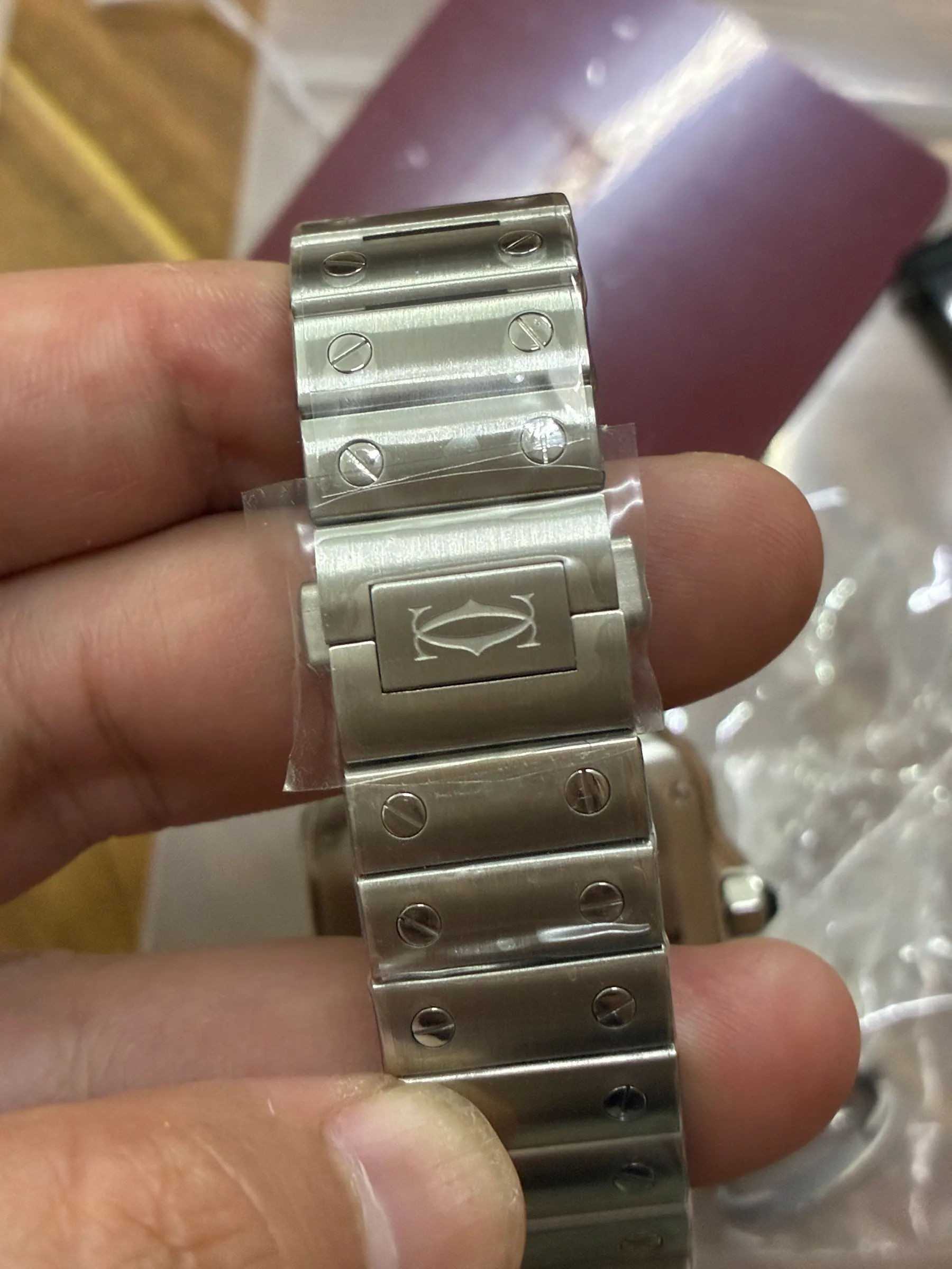 BV | 卡地亚 Santos 中号｜35.1mm｜WSSA0029｜9015 机芯