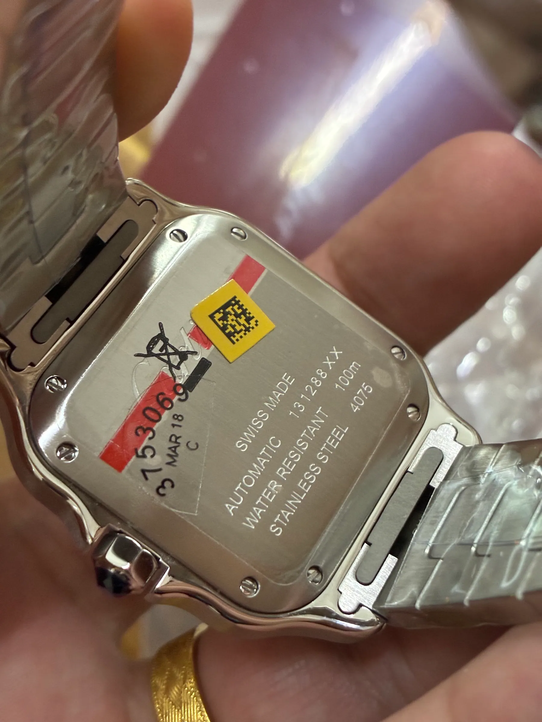 BV | 卡地亚 Santos 中号｜35.1mm｜WSSA0029｜9015 机芯
