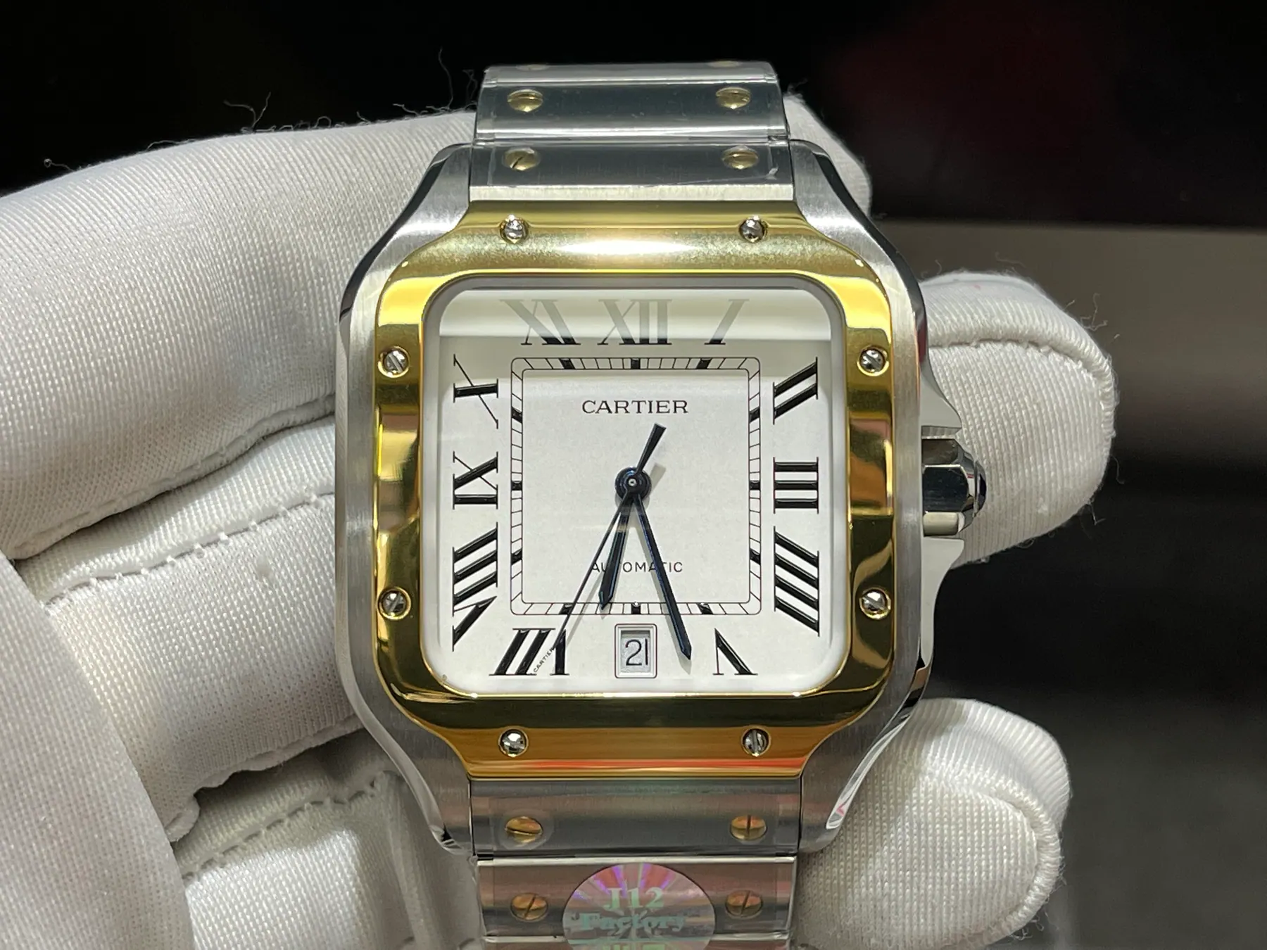 BV | 卡地亚 Santos Large｜39.8mm｜W2SA0009｜9015机芯