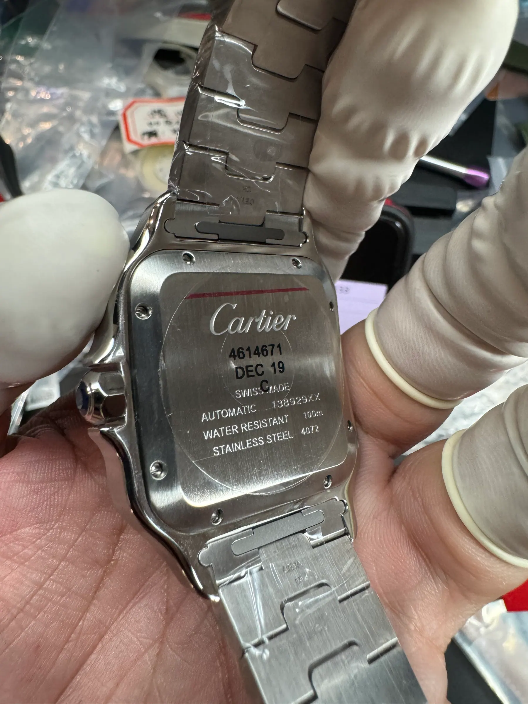 BV | 卡地亚 Santos 中号｜35.1mm｜W2SA0016｜9015机芯