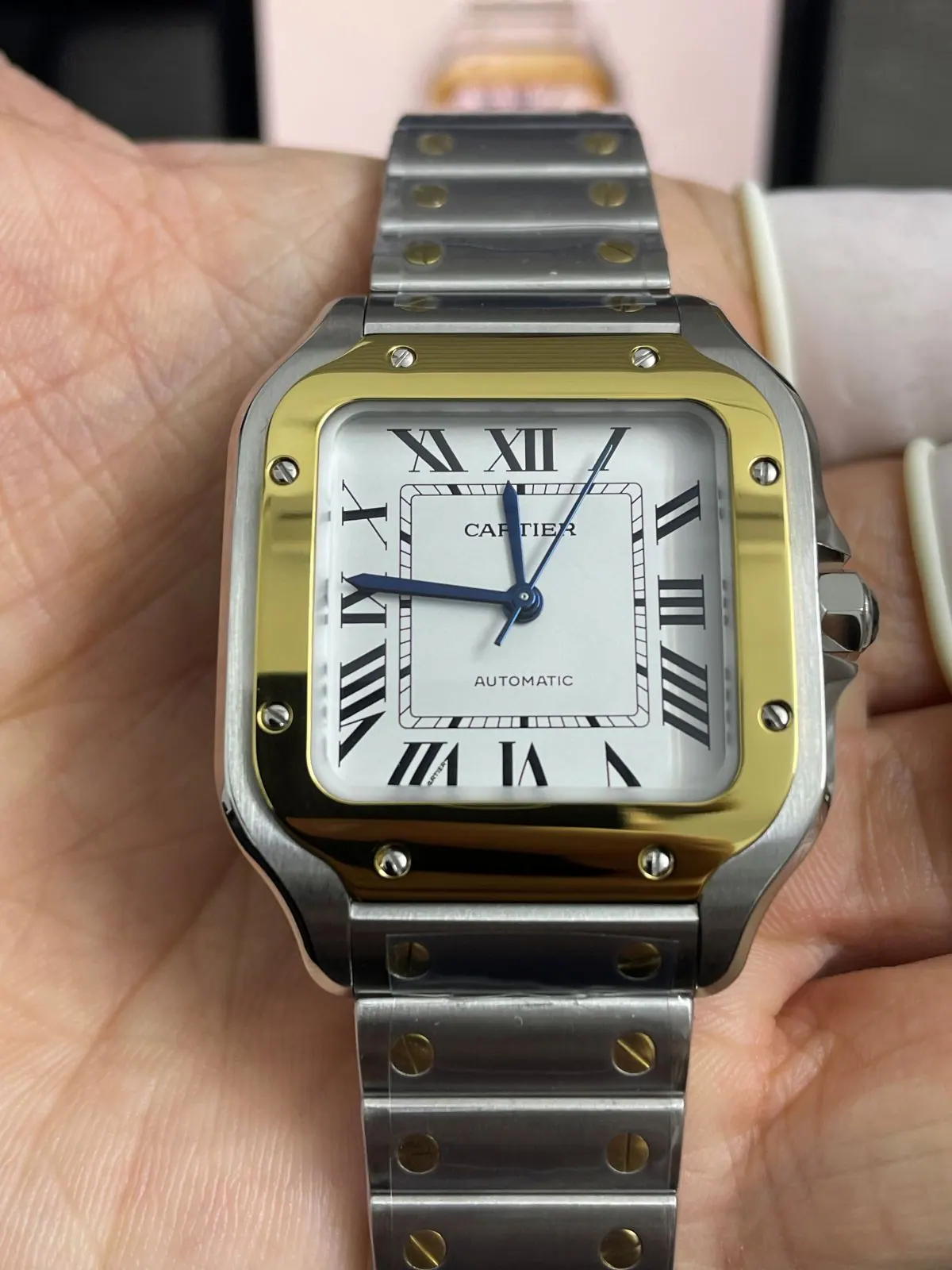 BV | 卡地亚 Santos 中号｜35.1mm｜W2SA0016｜9015机芯
