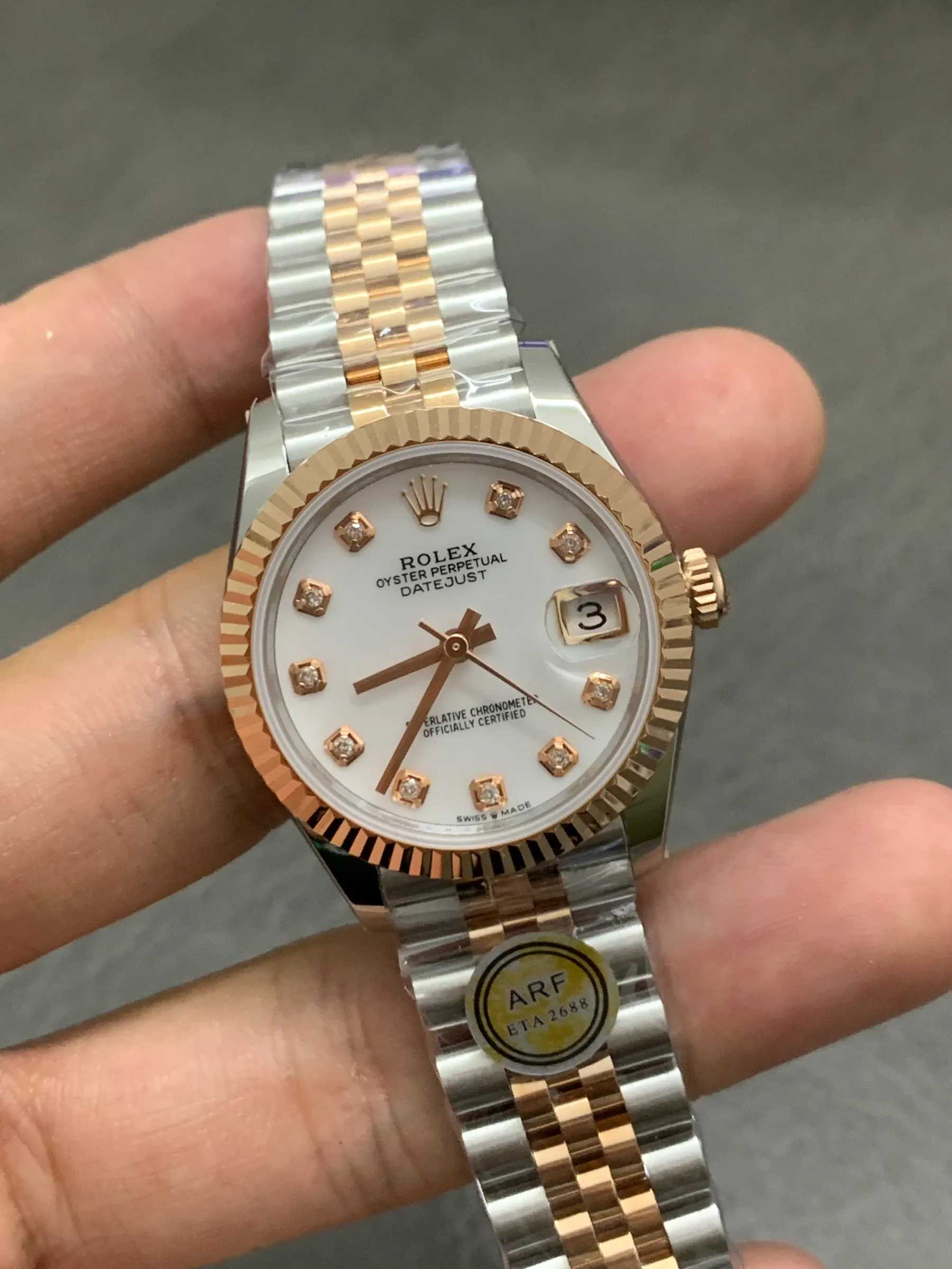 ARF | 2236 机芯｜31mm｜劳力士 Datejust 278271（双色）