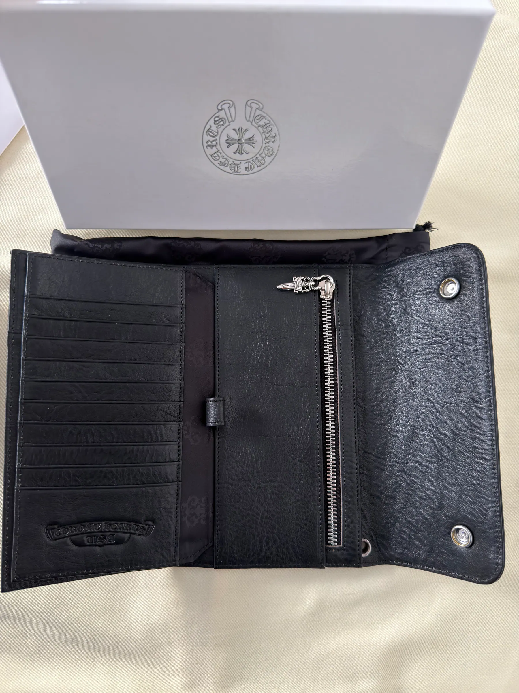 Chrome Hearts 钱包 925银