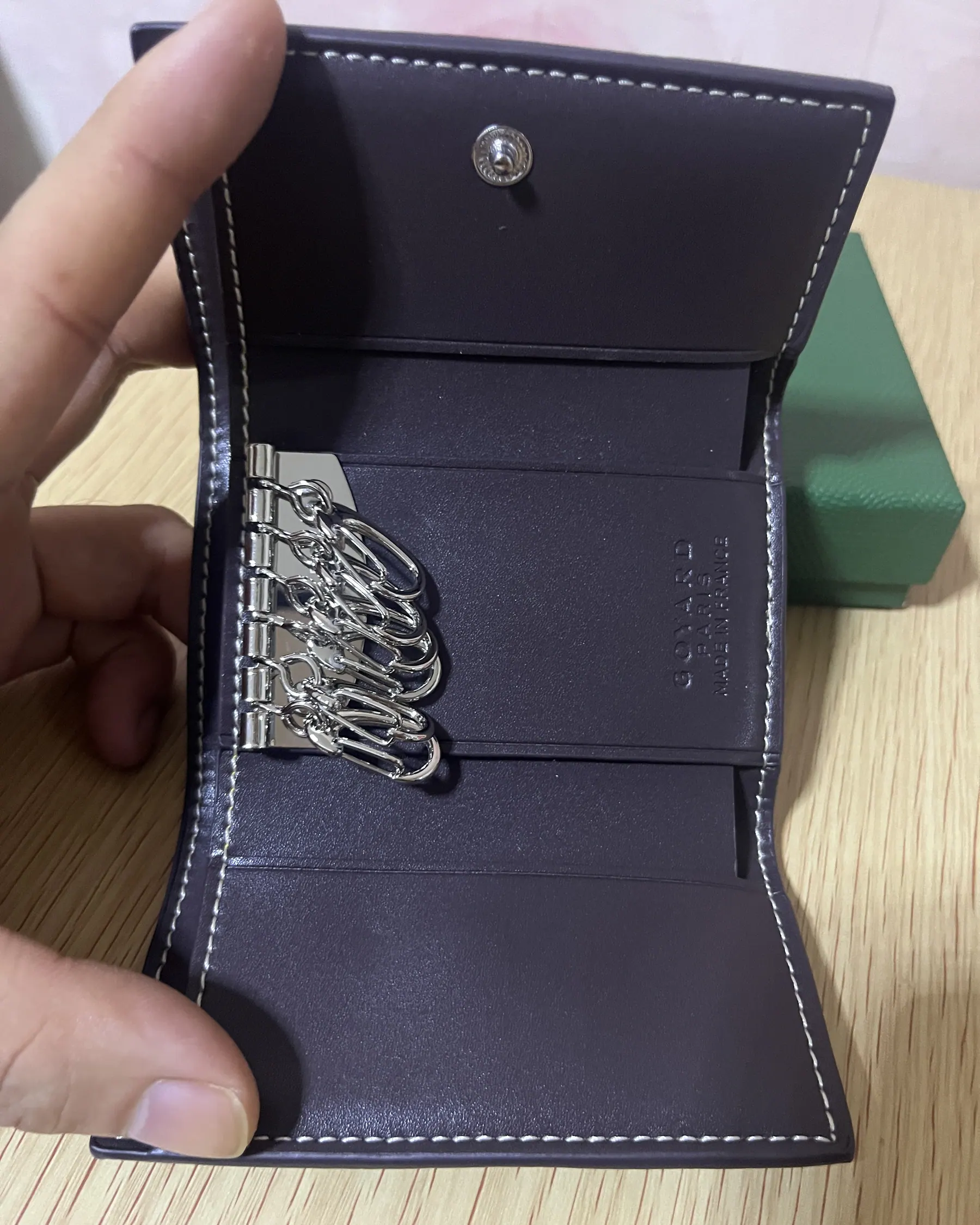 Goyard 三折钥匙收纳夹