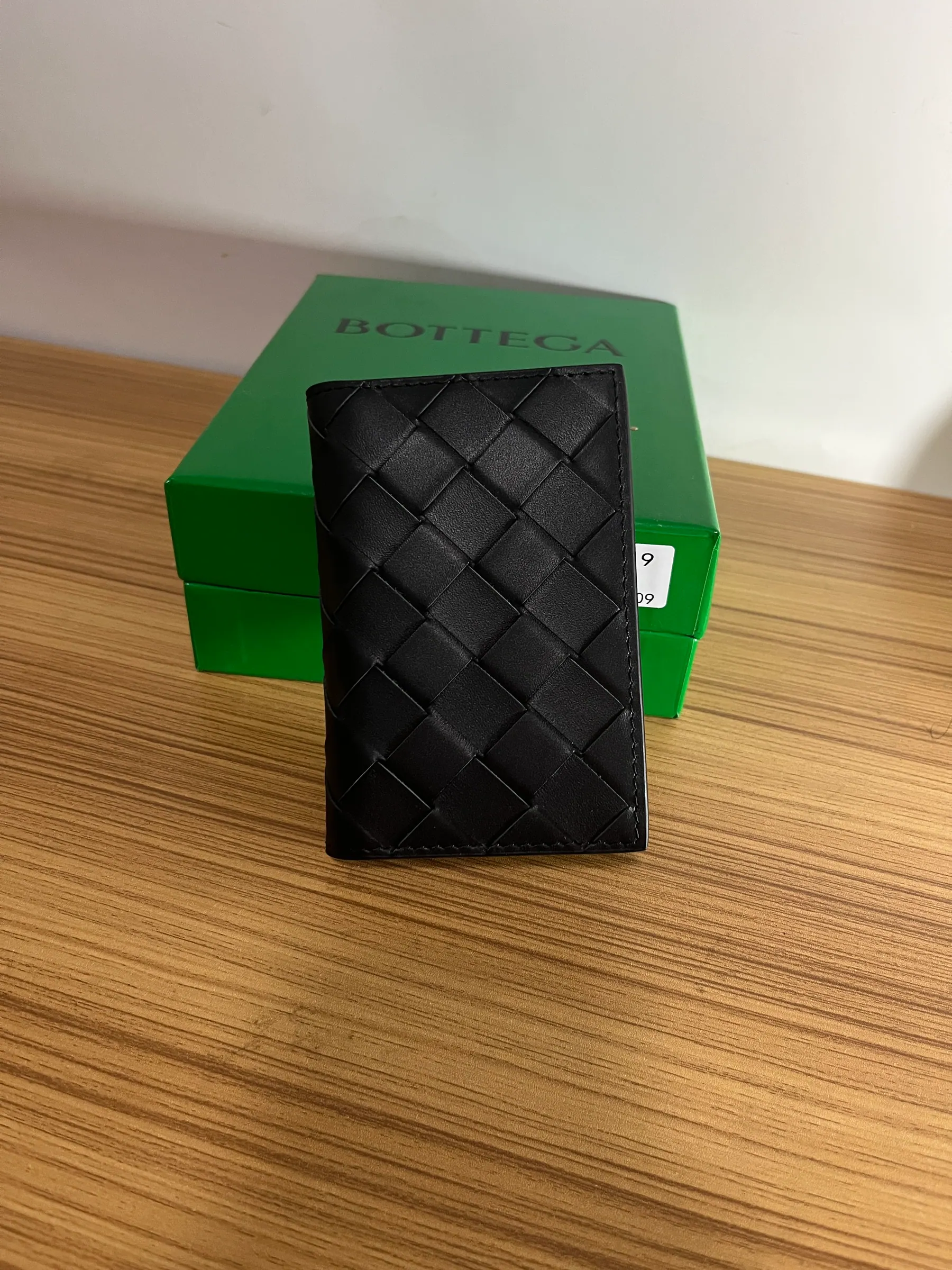 Bottega Veneta 皮革卡片夹 592619 11x7.5 cm