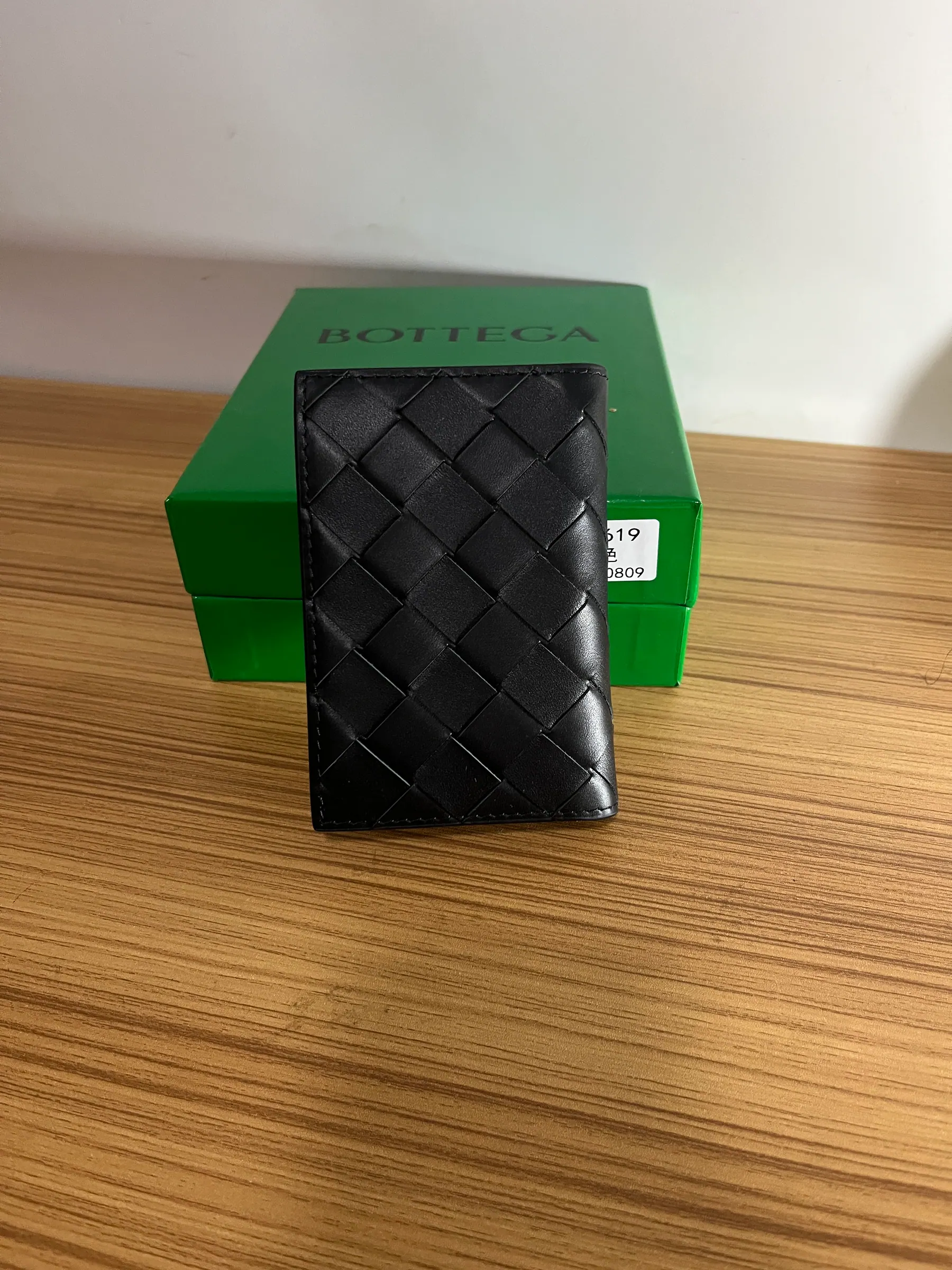Bottega Veneta 皮革卡片夹 592619 11x7.5 cm